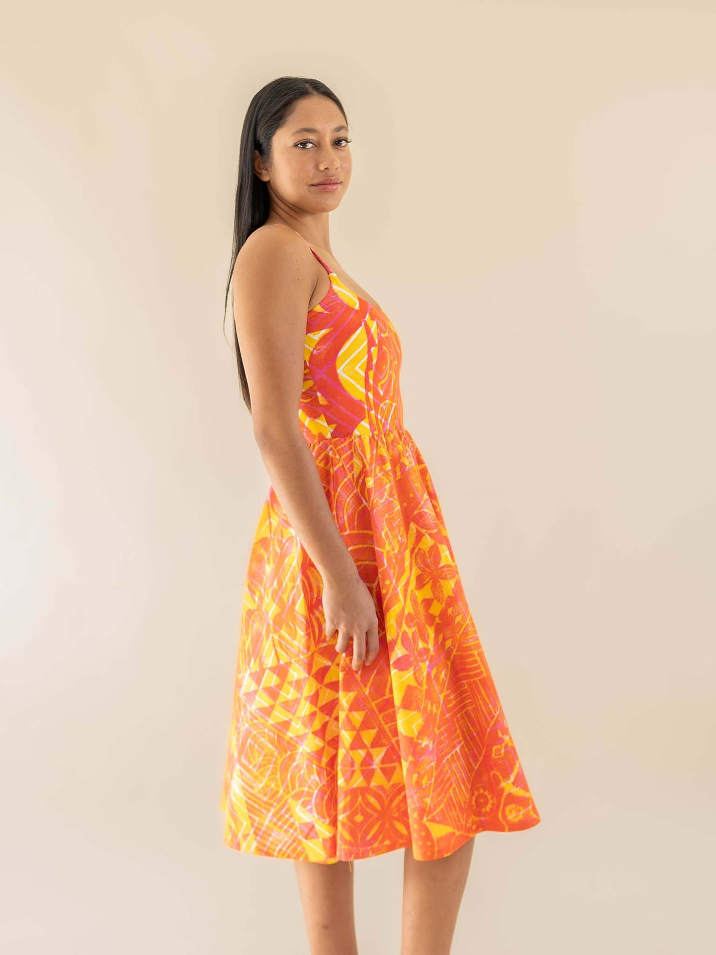 Hunaarii Dress - Sunset