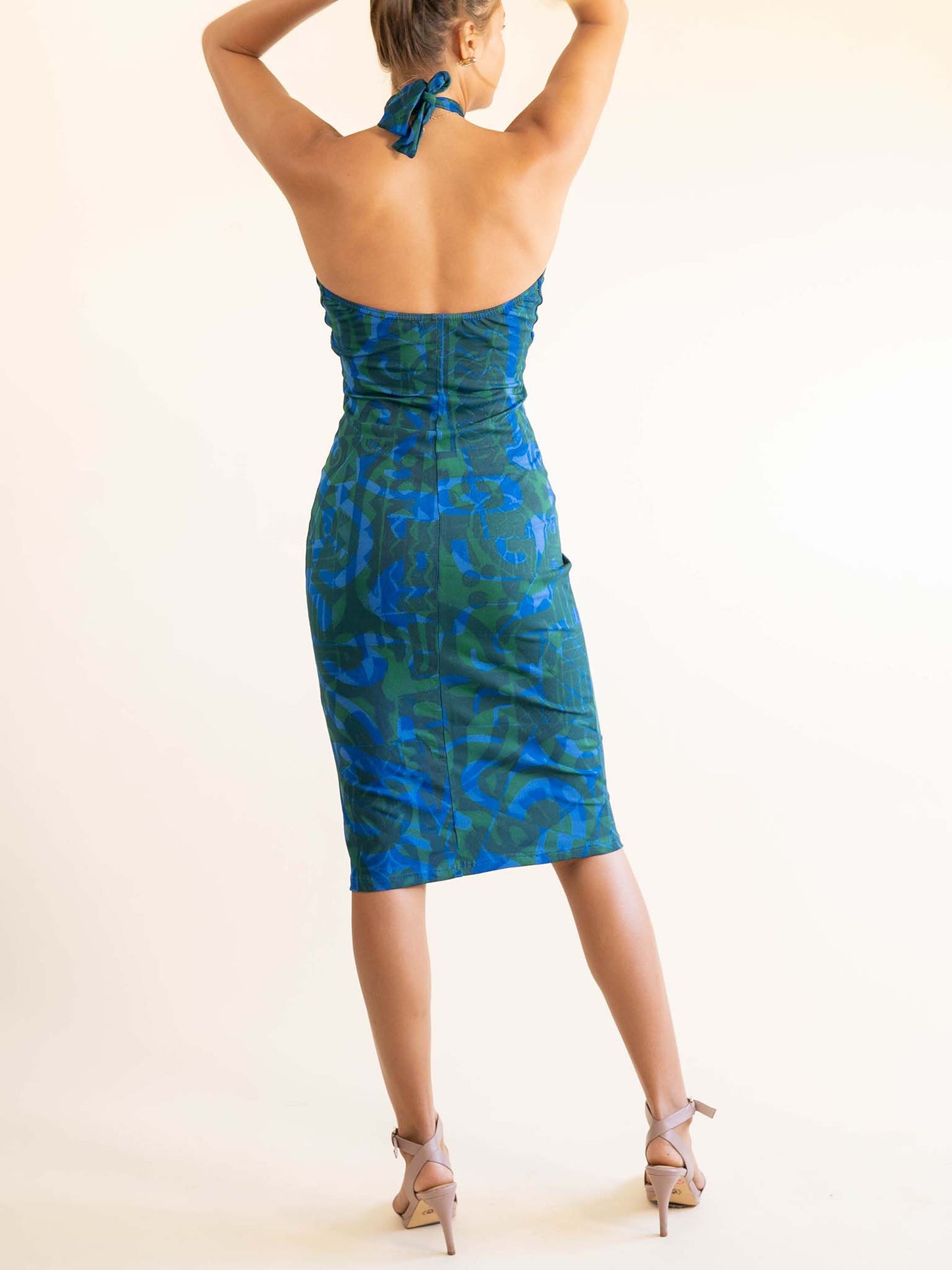 Tiamai Dress - Dark Blue Jay