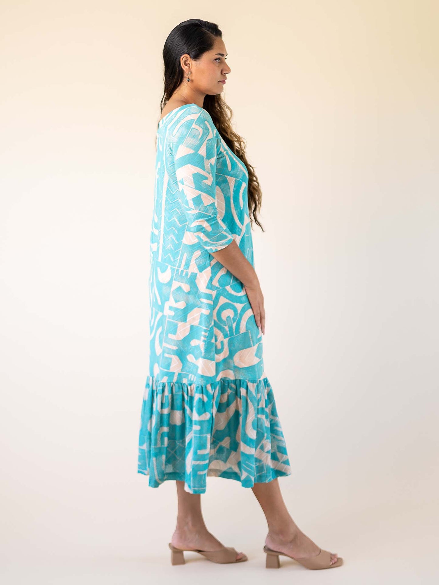 Hinanui Dress - Seashore