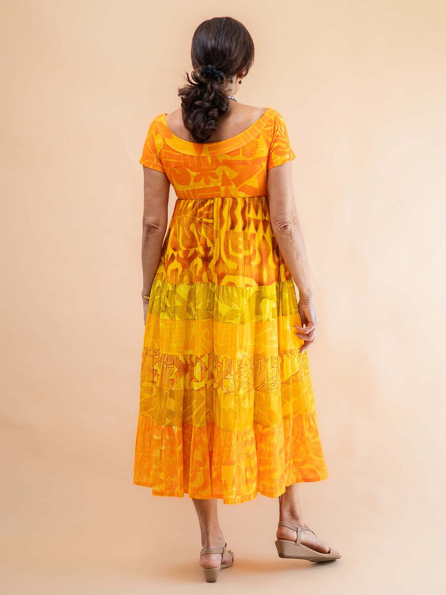Tiare Dress - Saffron