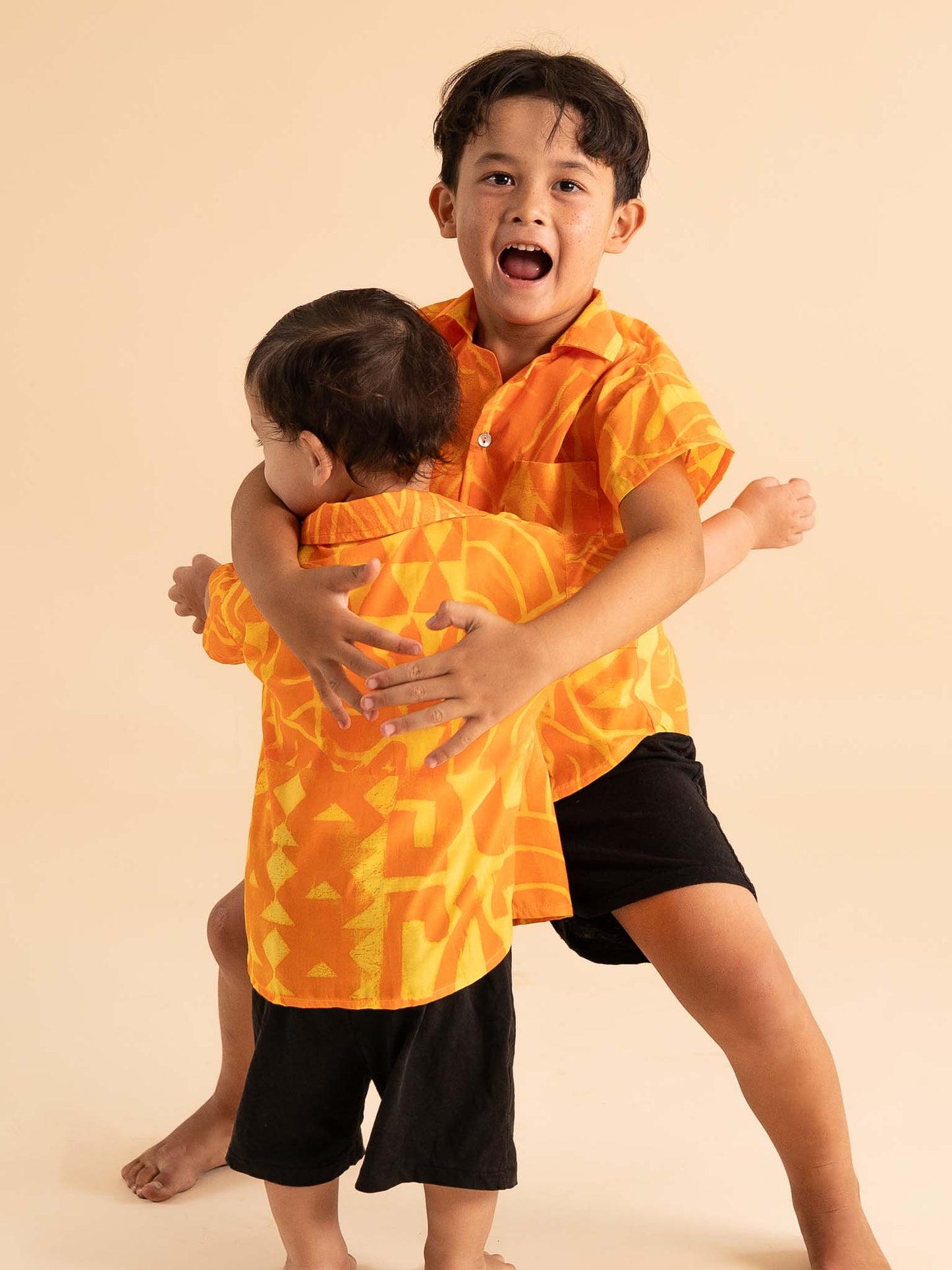 Tumu Shirt - Saffron