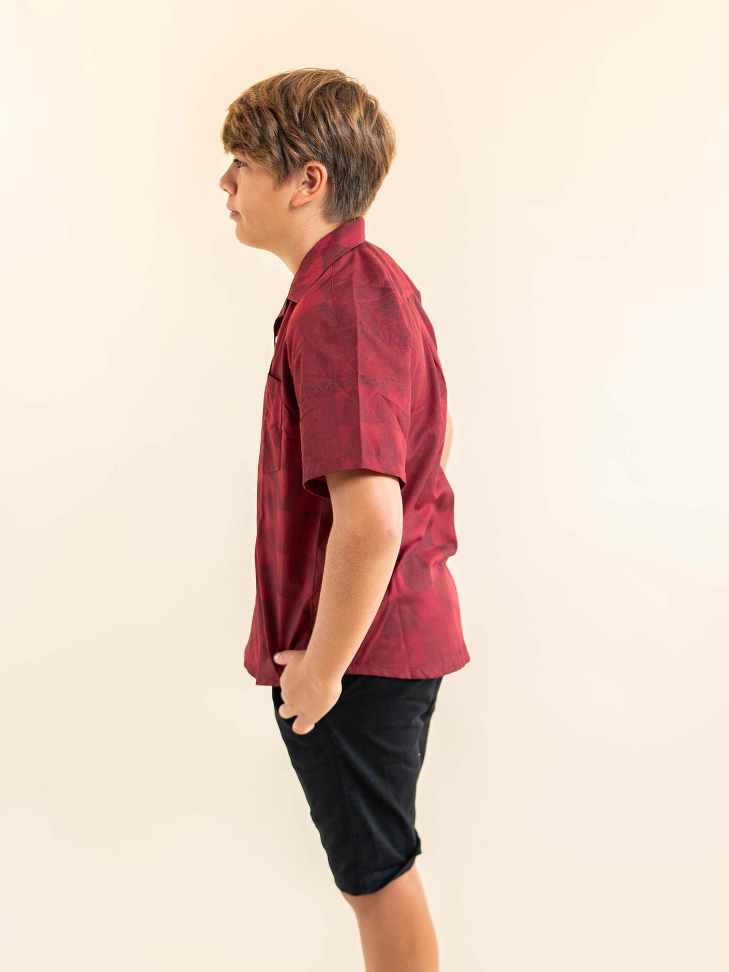 Tumu Shirt - Merlot