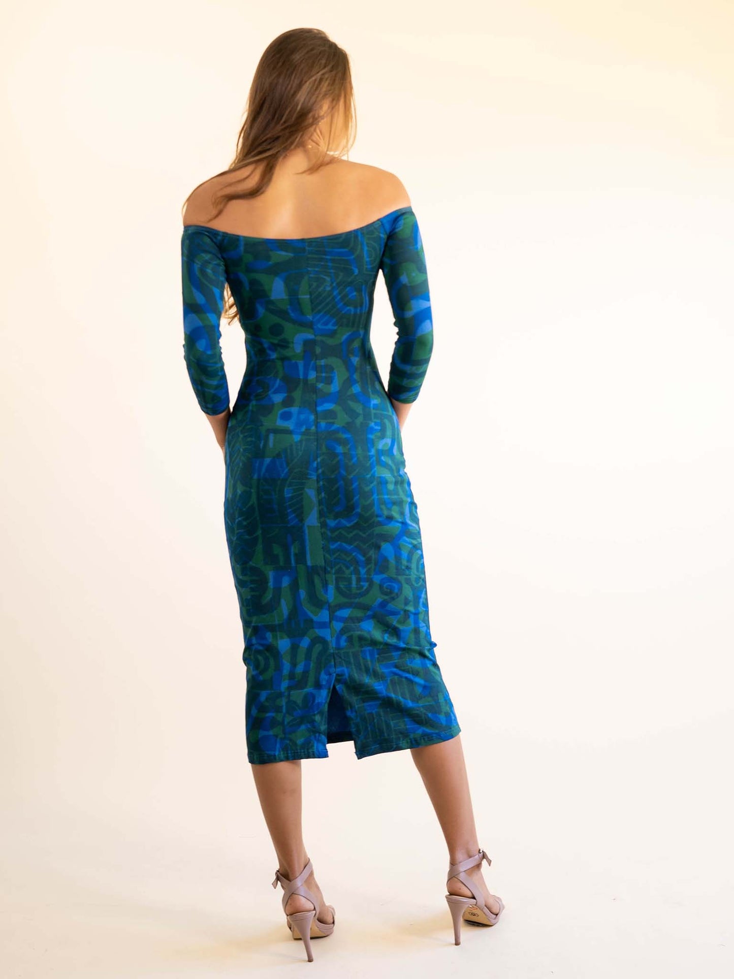 Tarita Dress - Dark Blue Jay