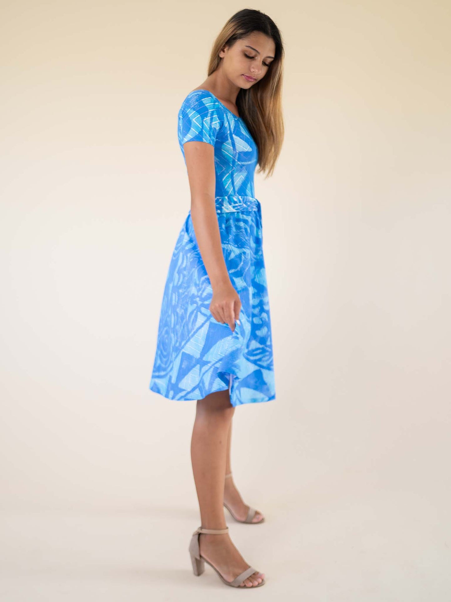 Felicia Dress - Lagoon