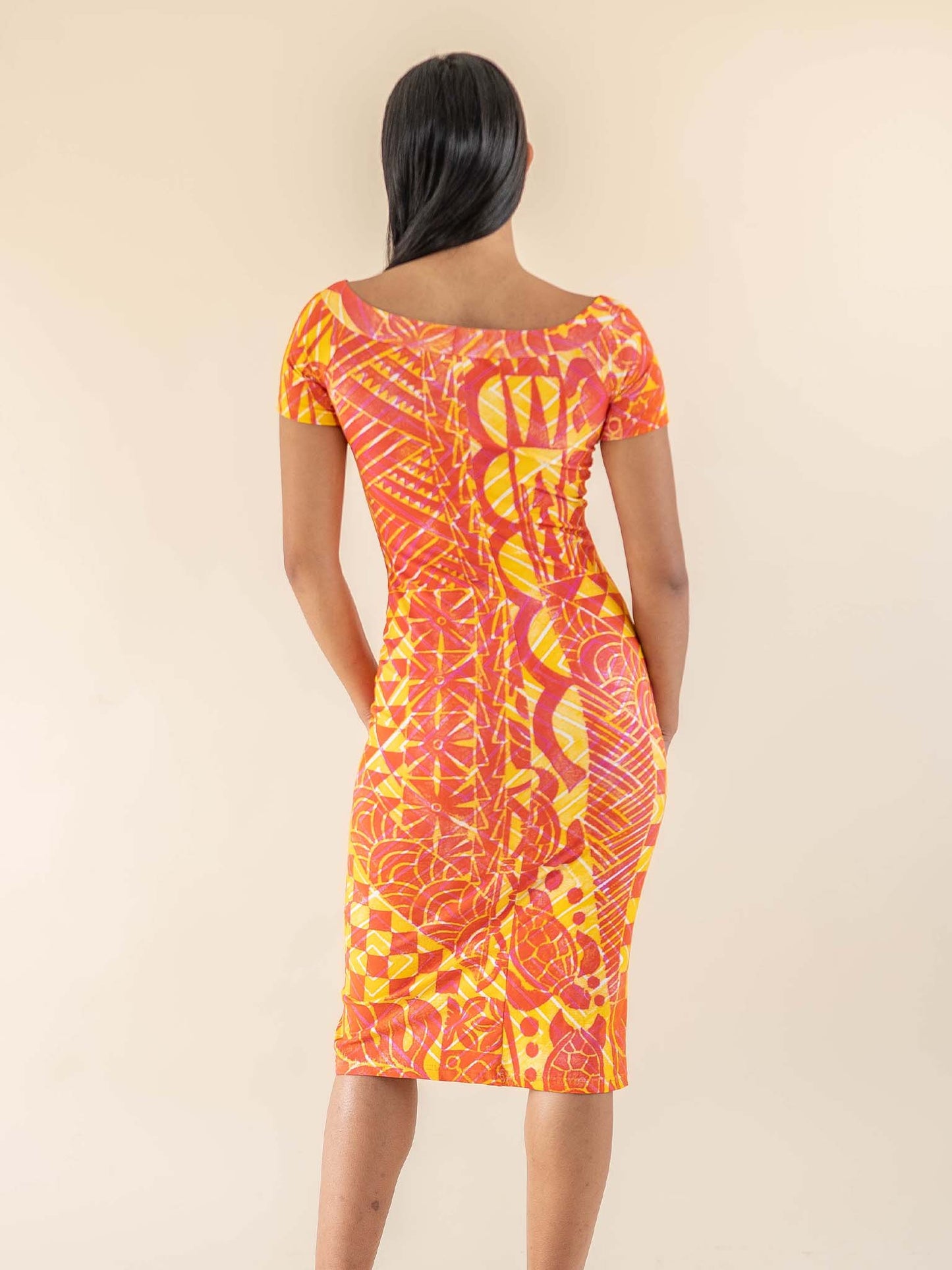 Aimata Dress - Sunset