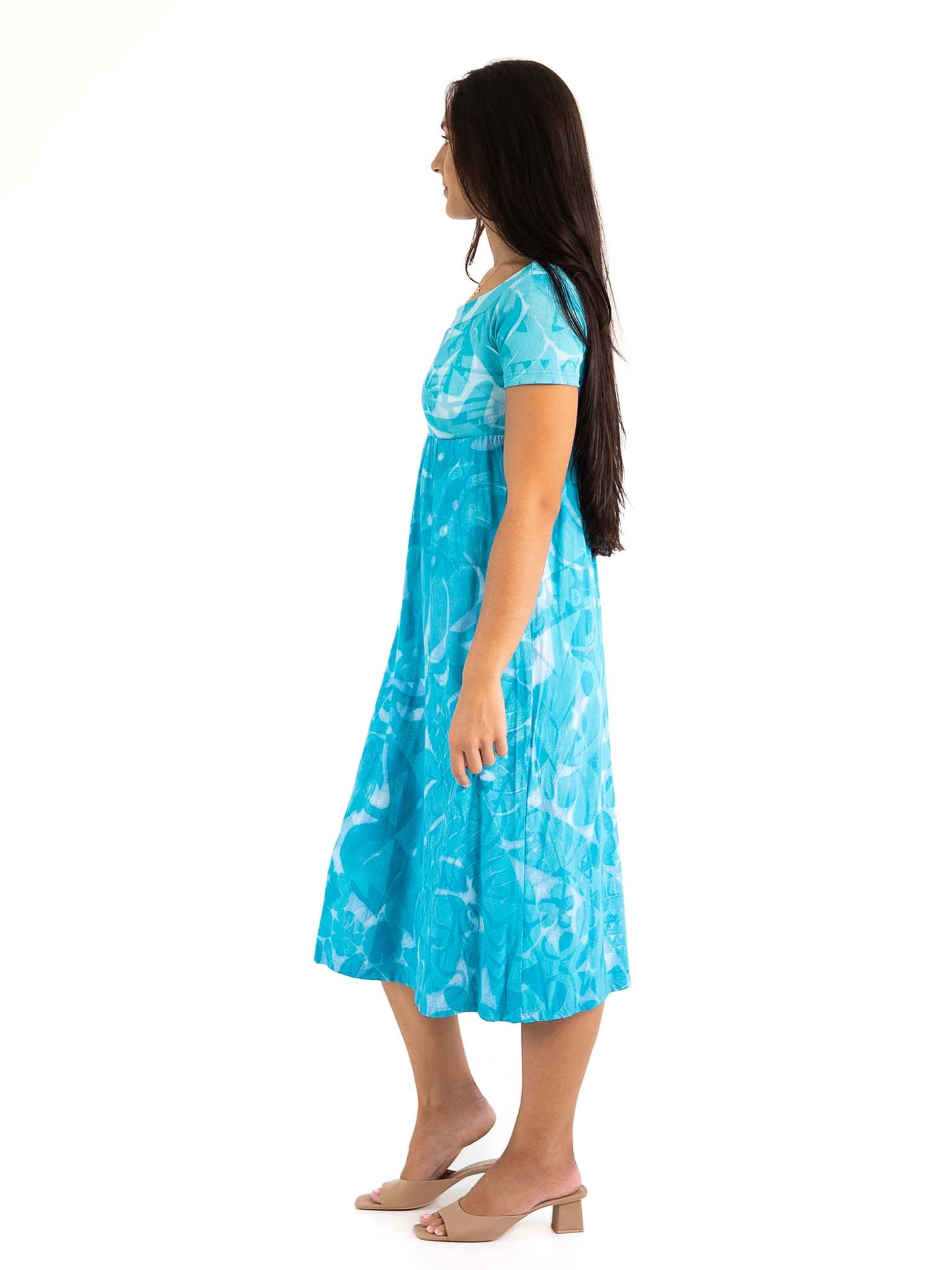 Tarani Dress Midi - Blue Hour