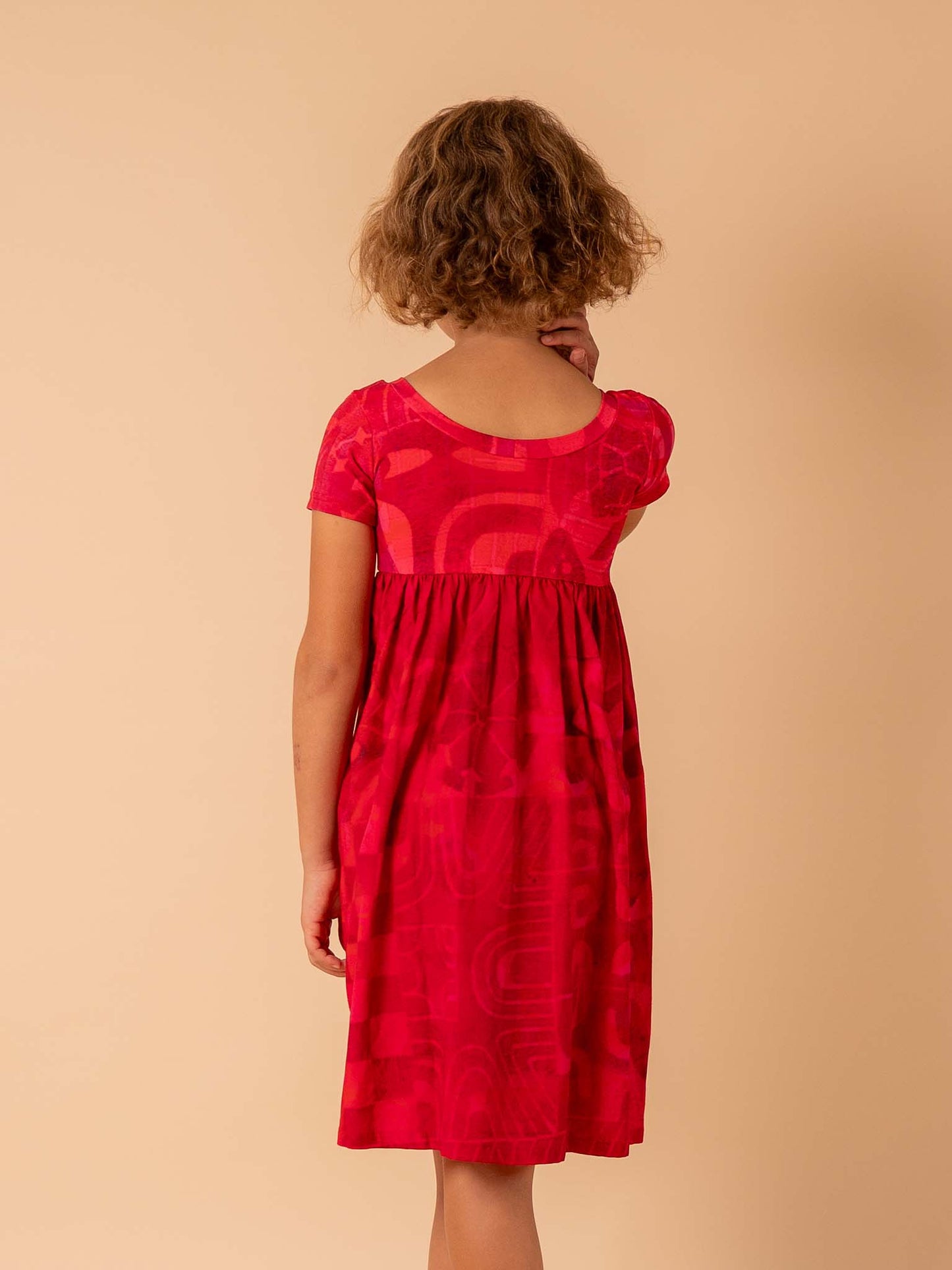 Tipani Dress - Dark Cerise