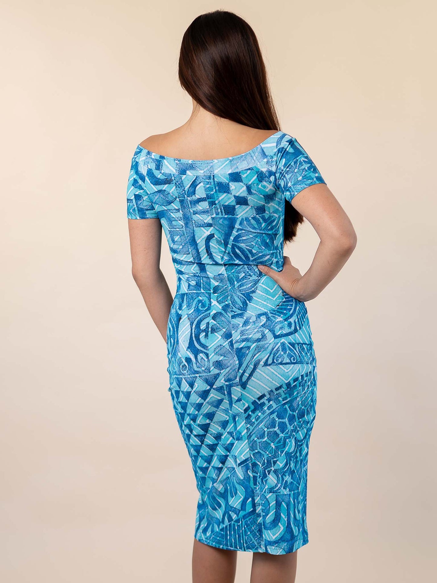Aimata Dress - Ocean