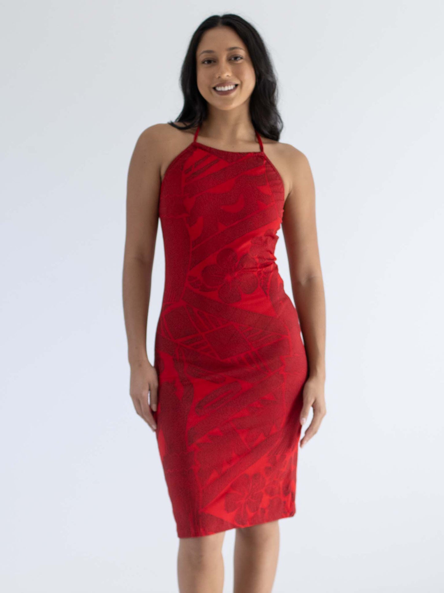Terii Dress Midi - Sienna