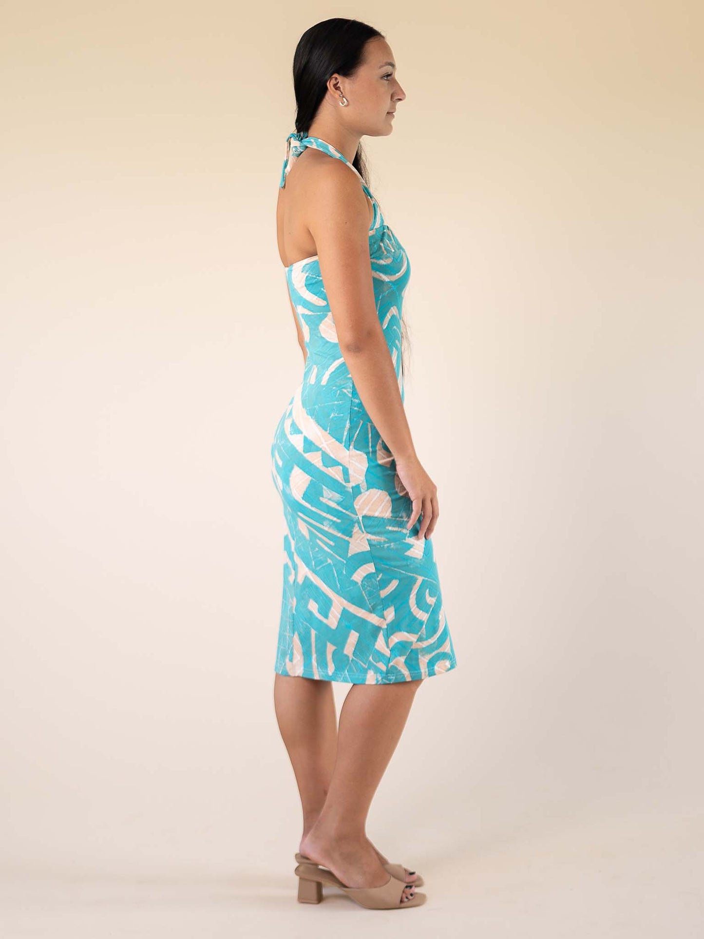 Raera Dress Midi - Seashore