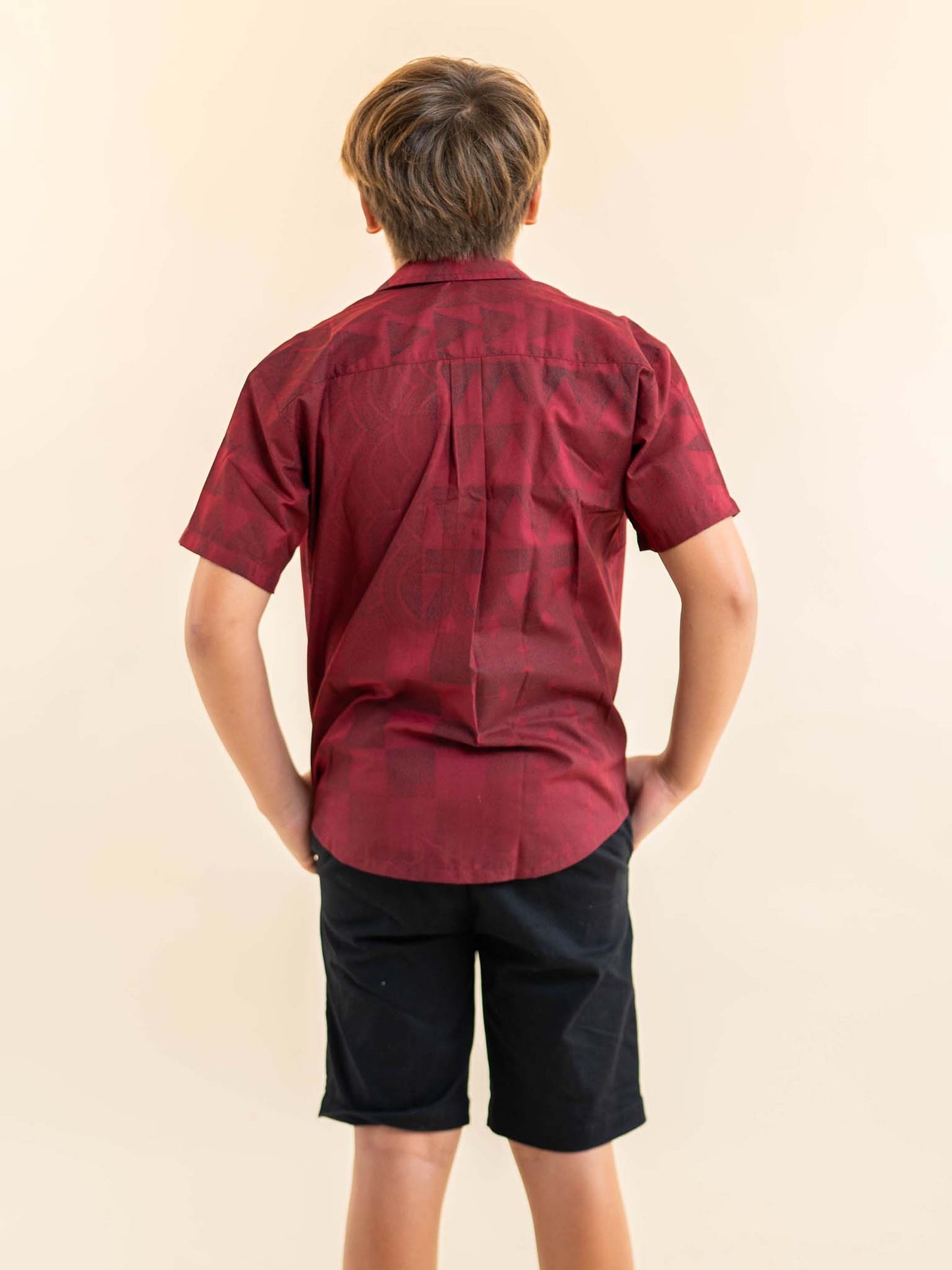 Tumu Shirt - Merlot
