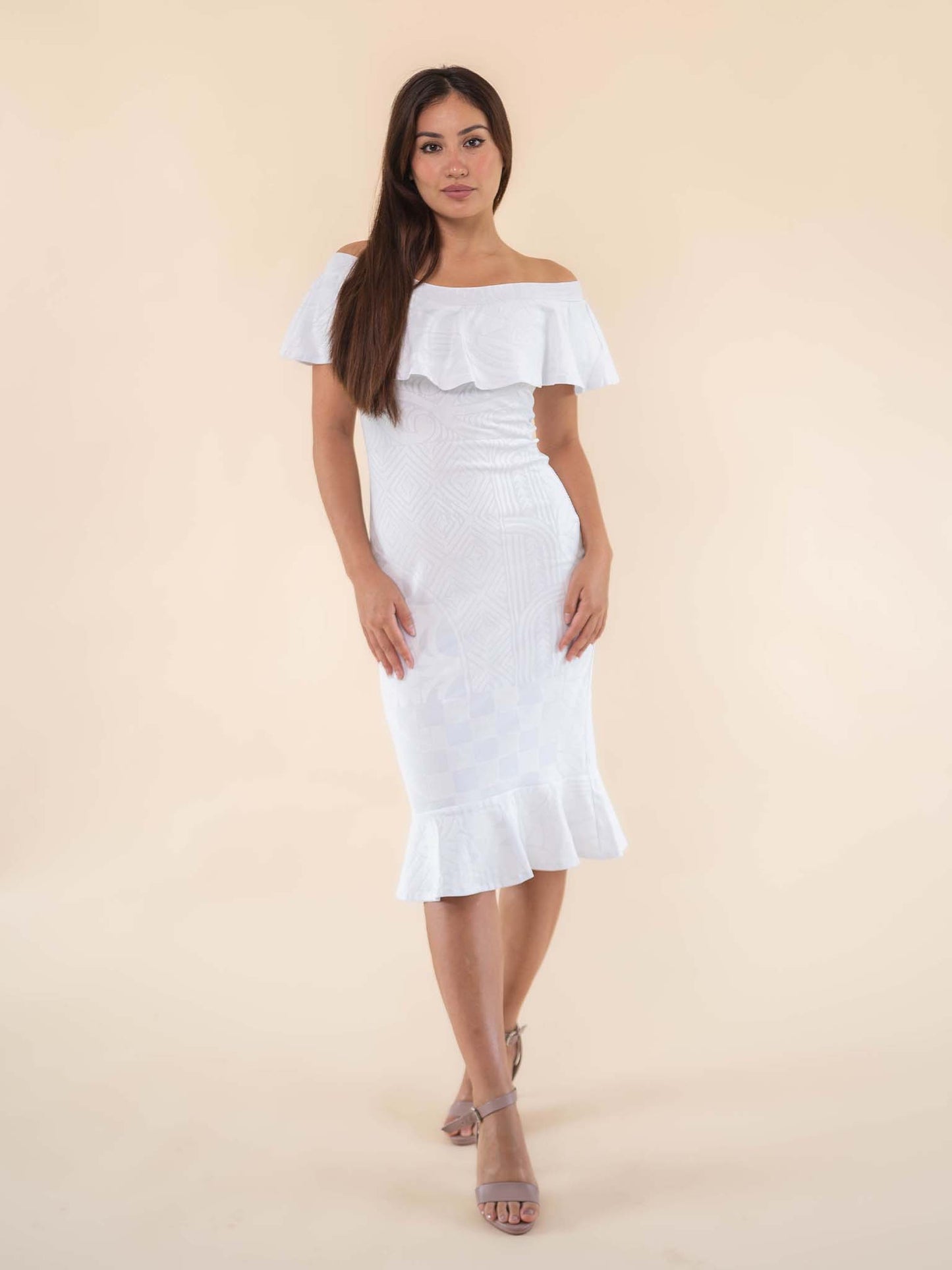 Demitra Dress - Gardenia