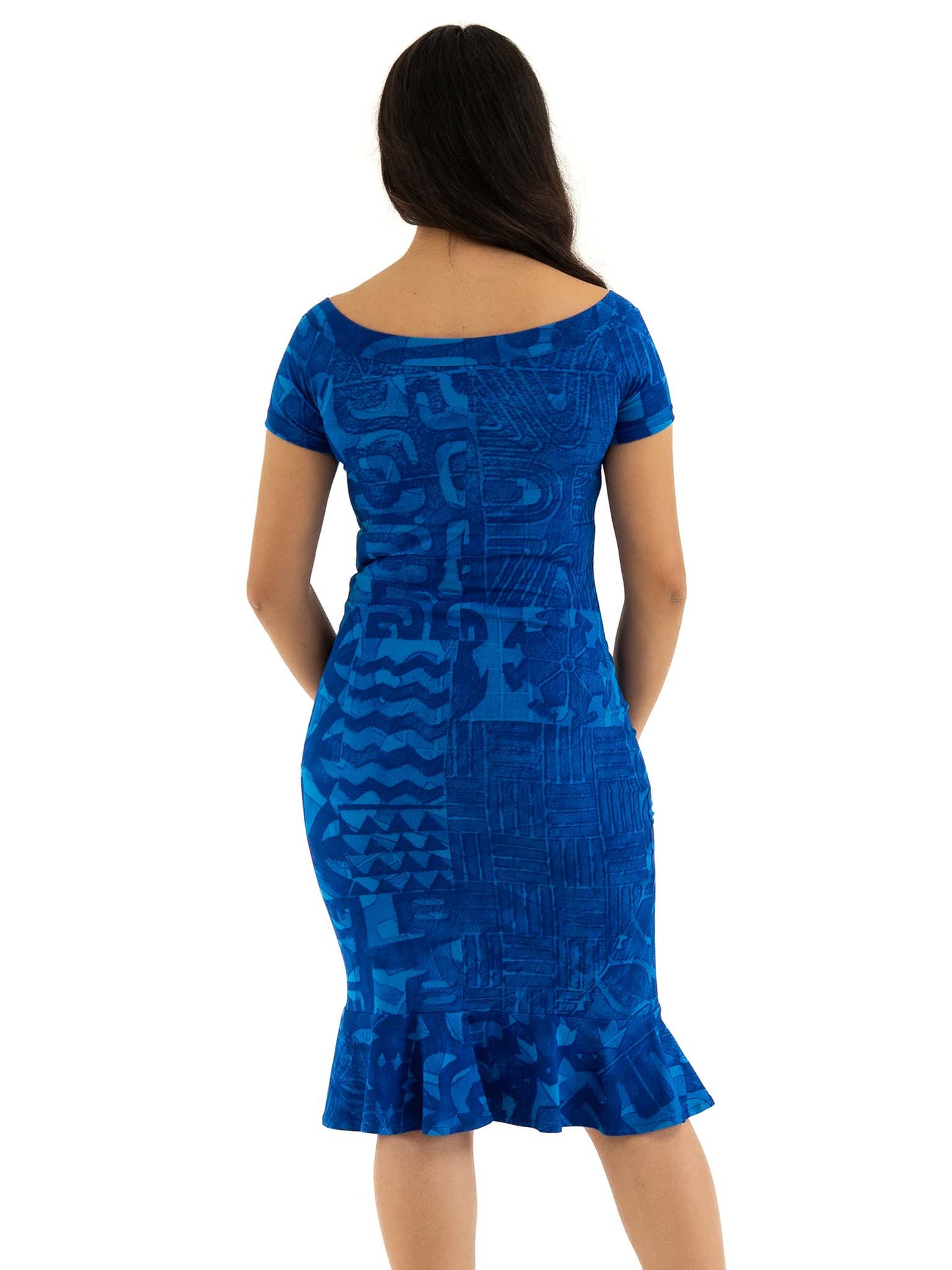Ana Dress - Deep ocean