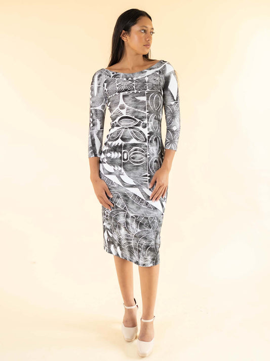Lydia Dress - Stone