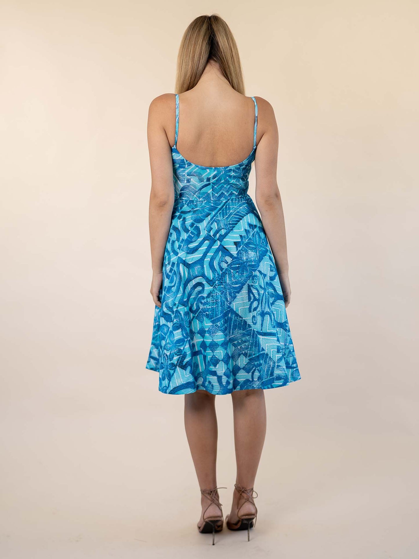 Hunaarii Dress - Ocean