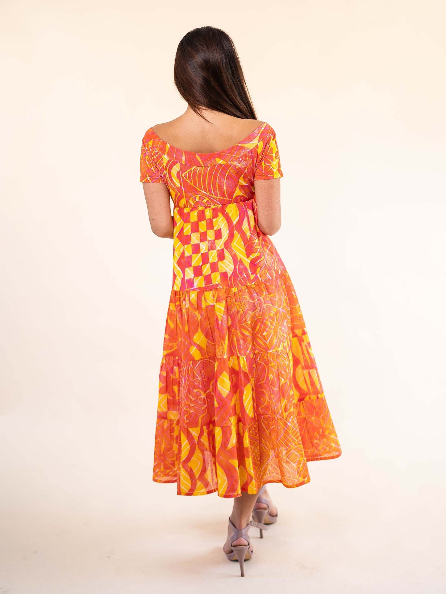 Tiare Dress - Sunset