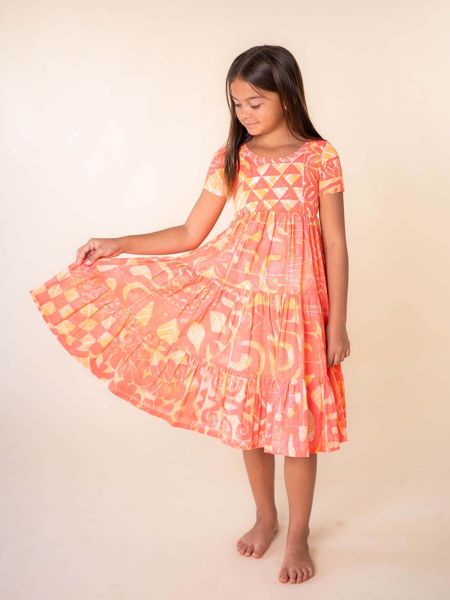 Taina Dress - Apricot