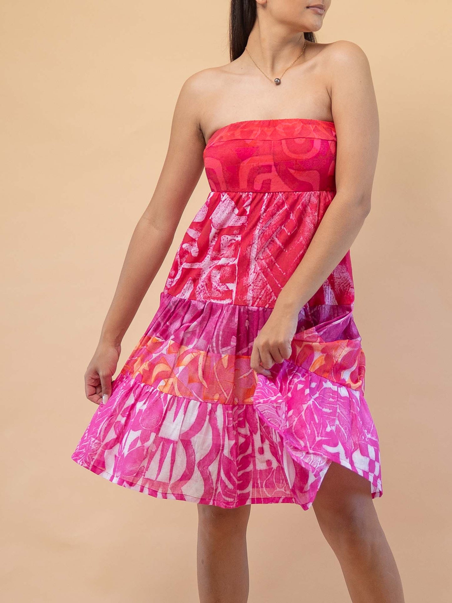 Kate Dress Mini - Dark Cerise