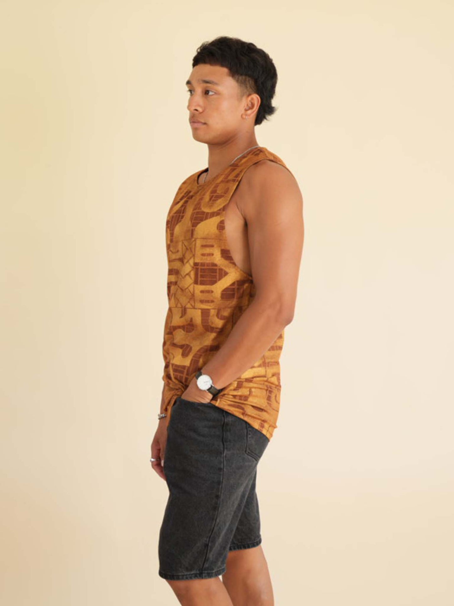 Rahiti Singlet - Bronze