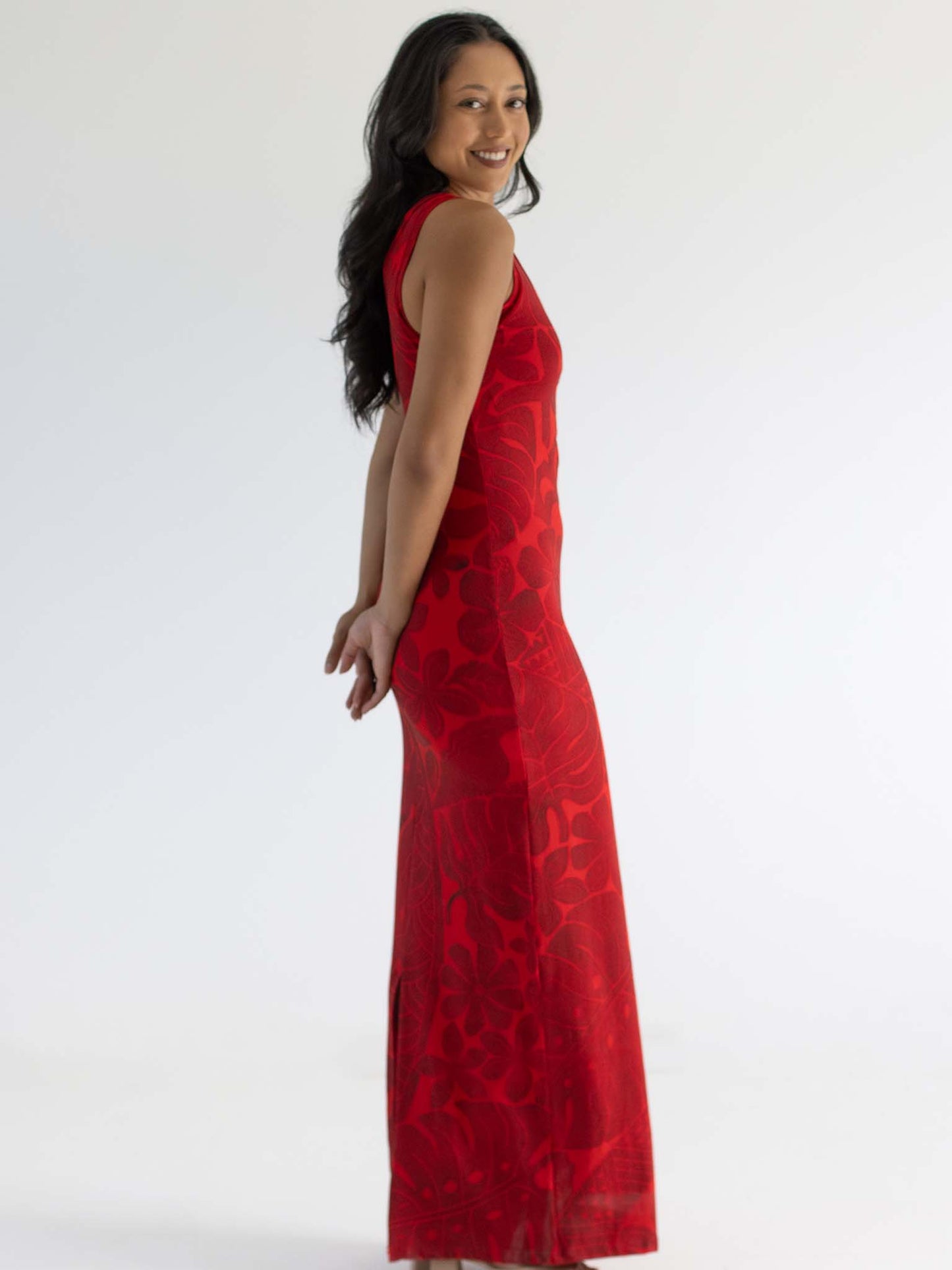 Chrystalla Dress Long - Sienna