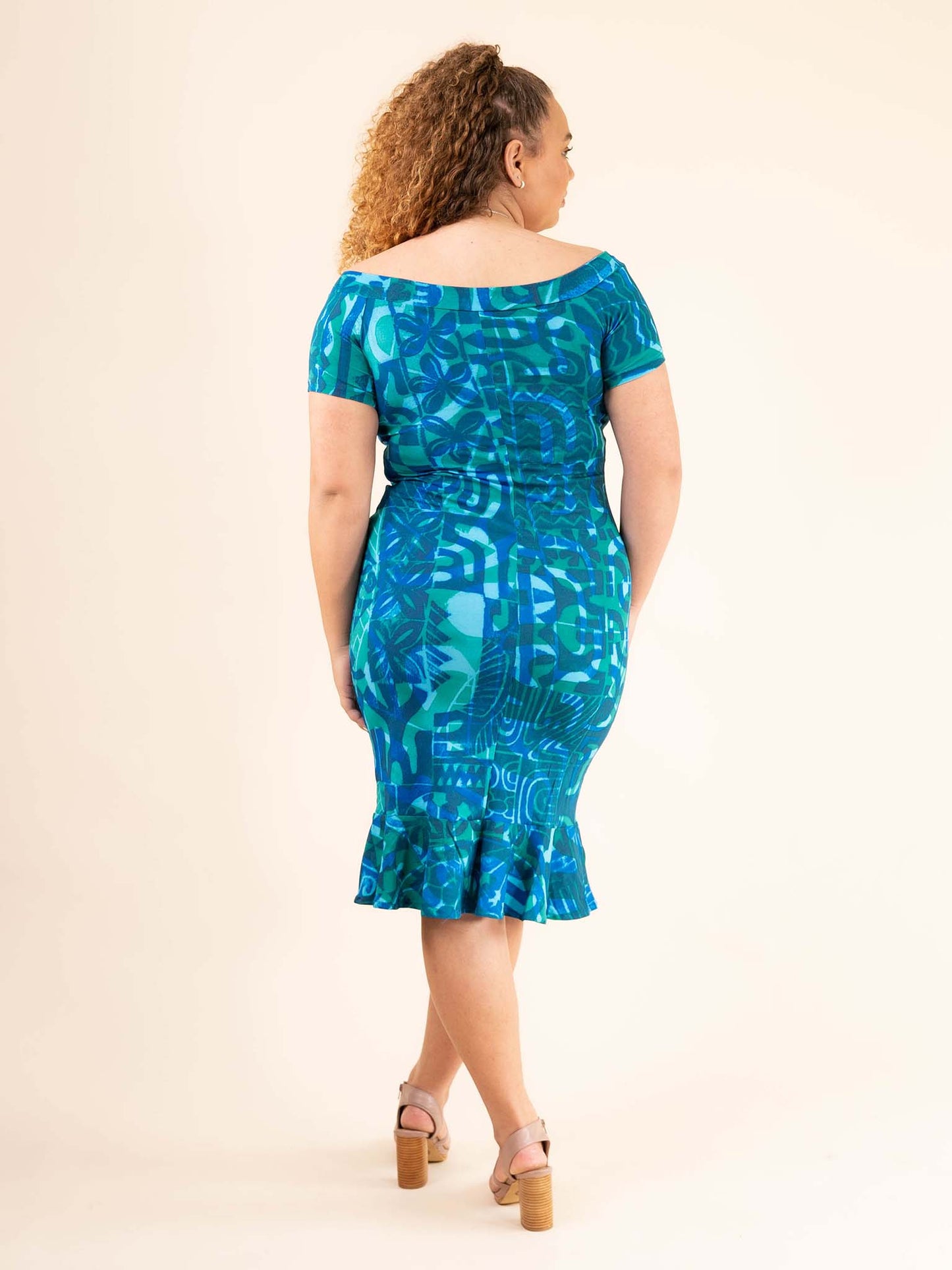 Ana Dress - Blue Jay