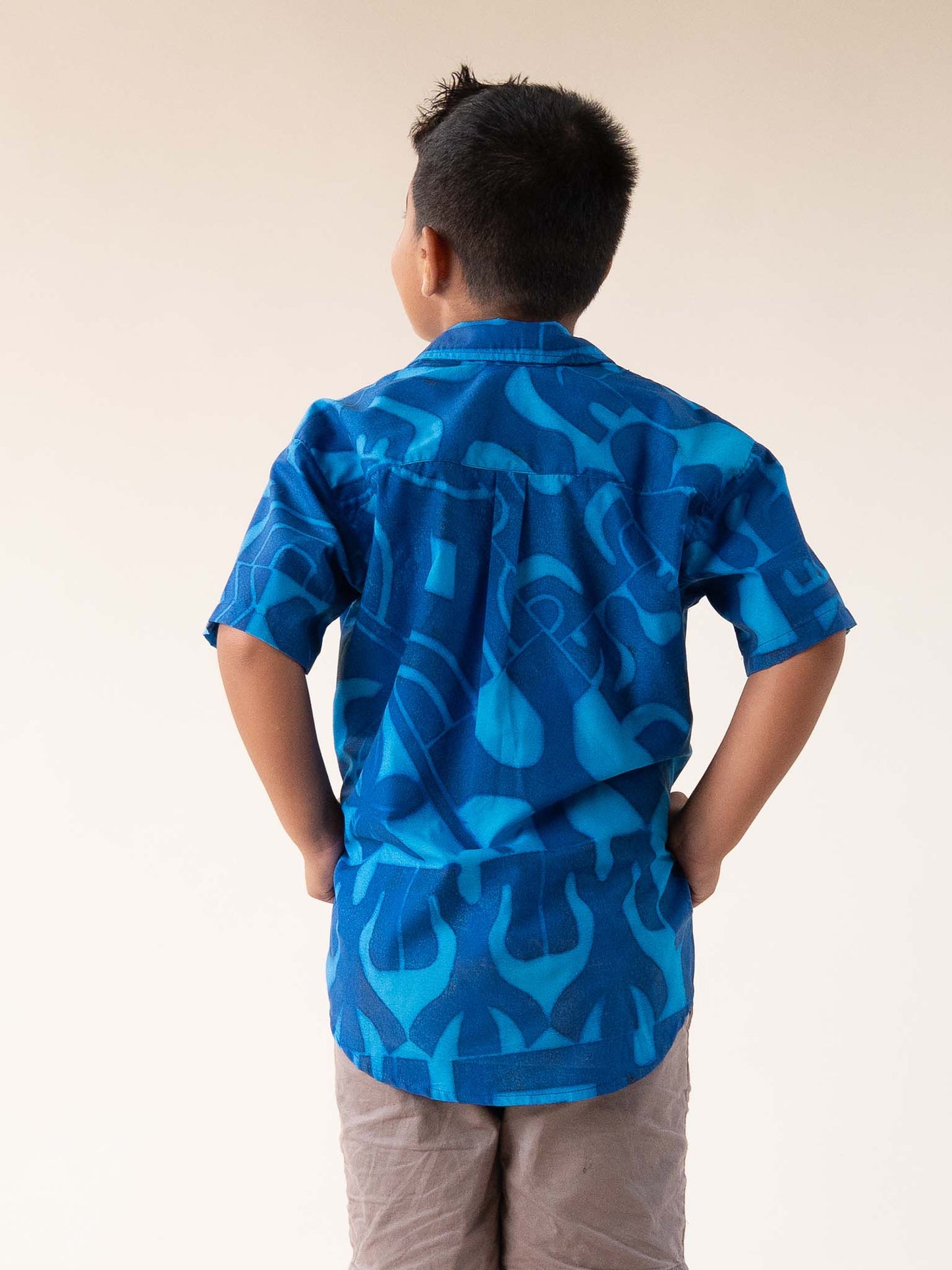 Tumu Shirt - Cobalt