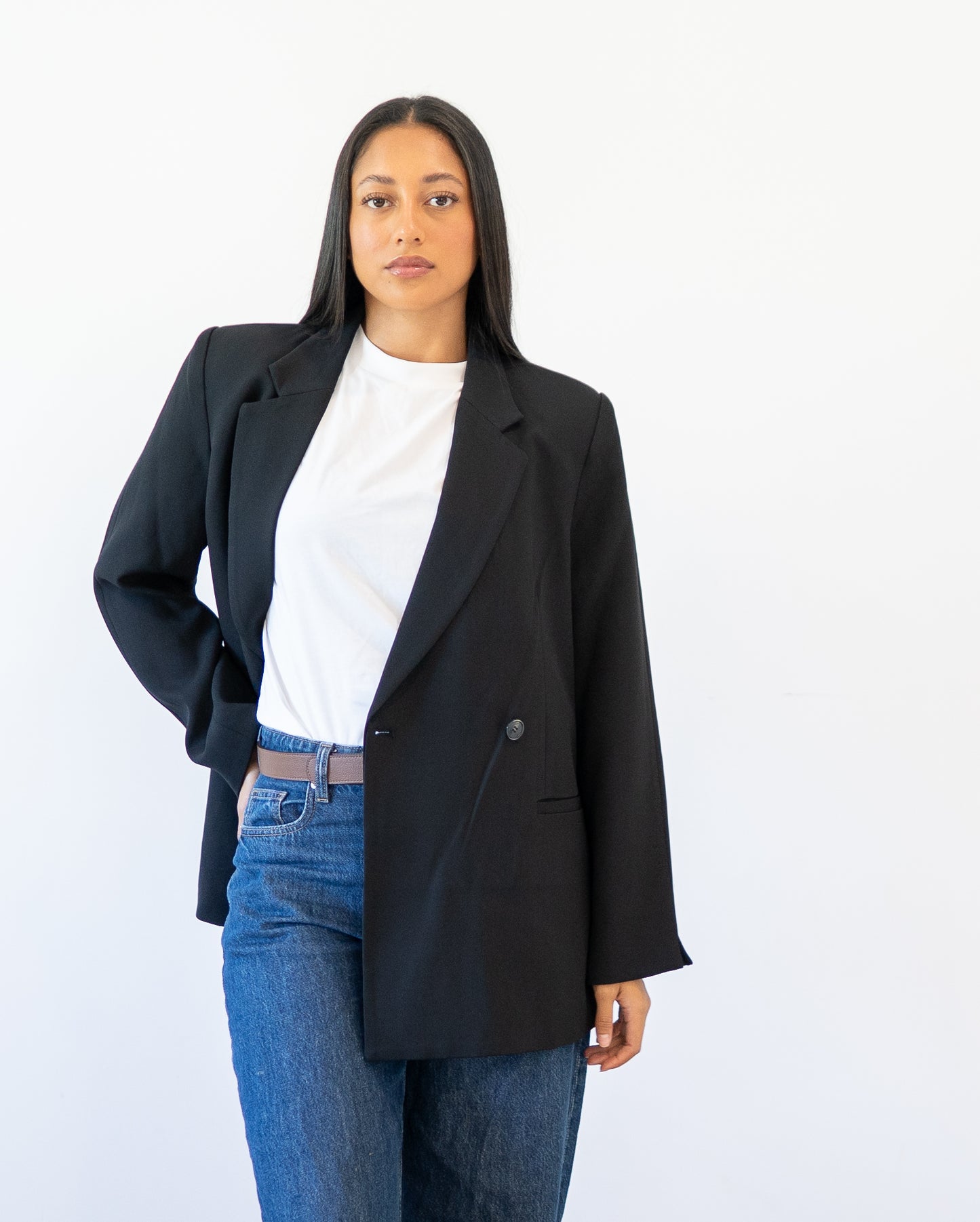 Iva Spring Blazer - Black