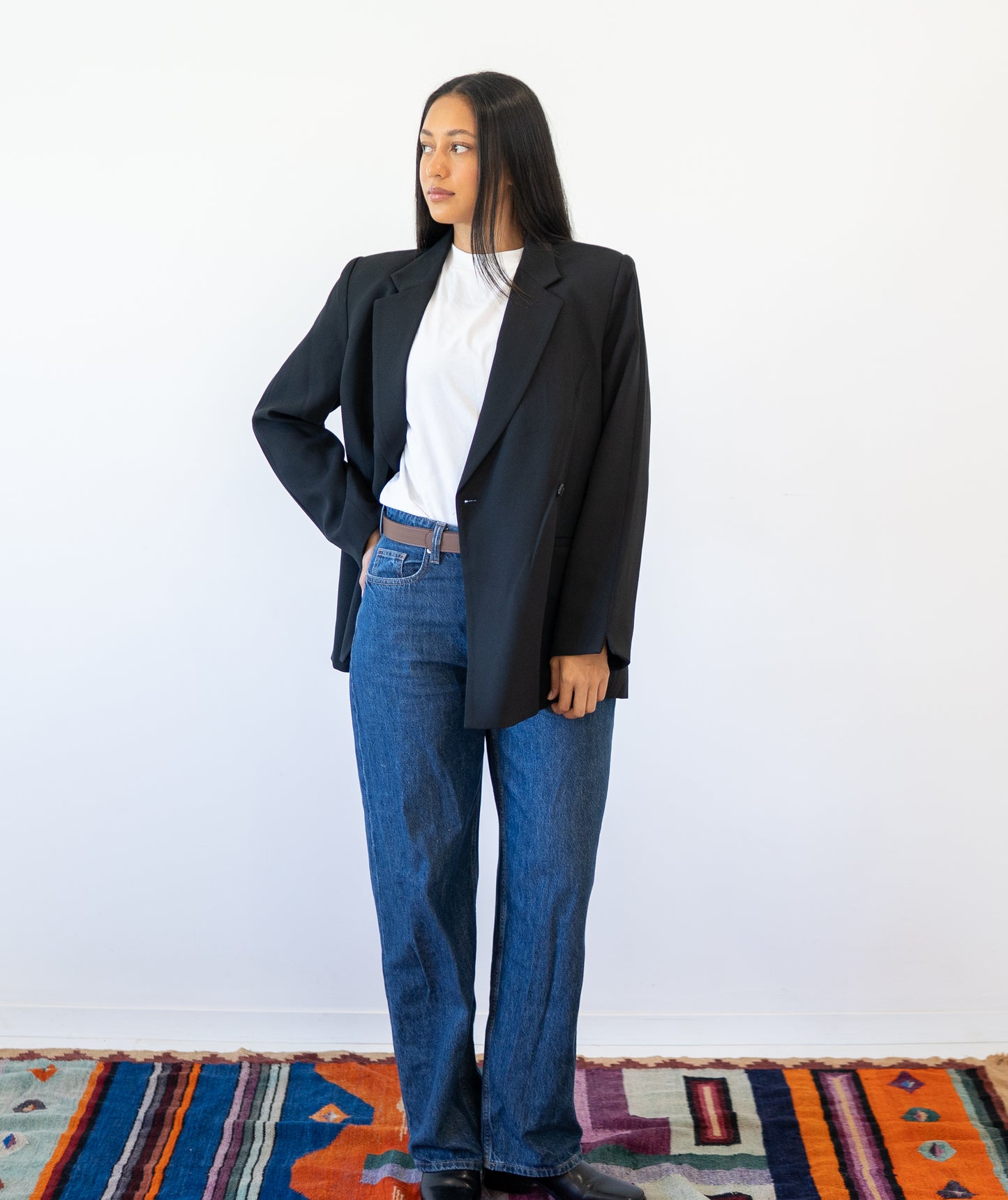 Iva Spring Blazer - Black