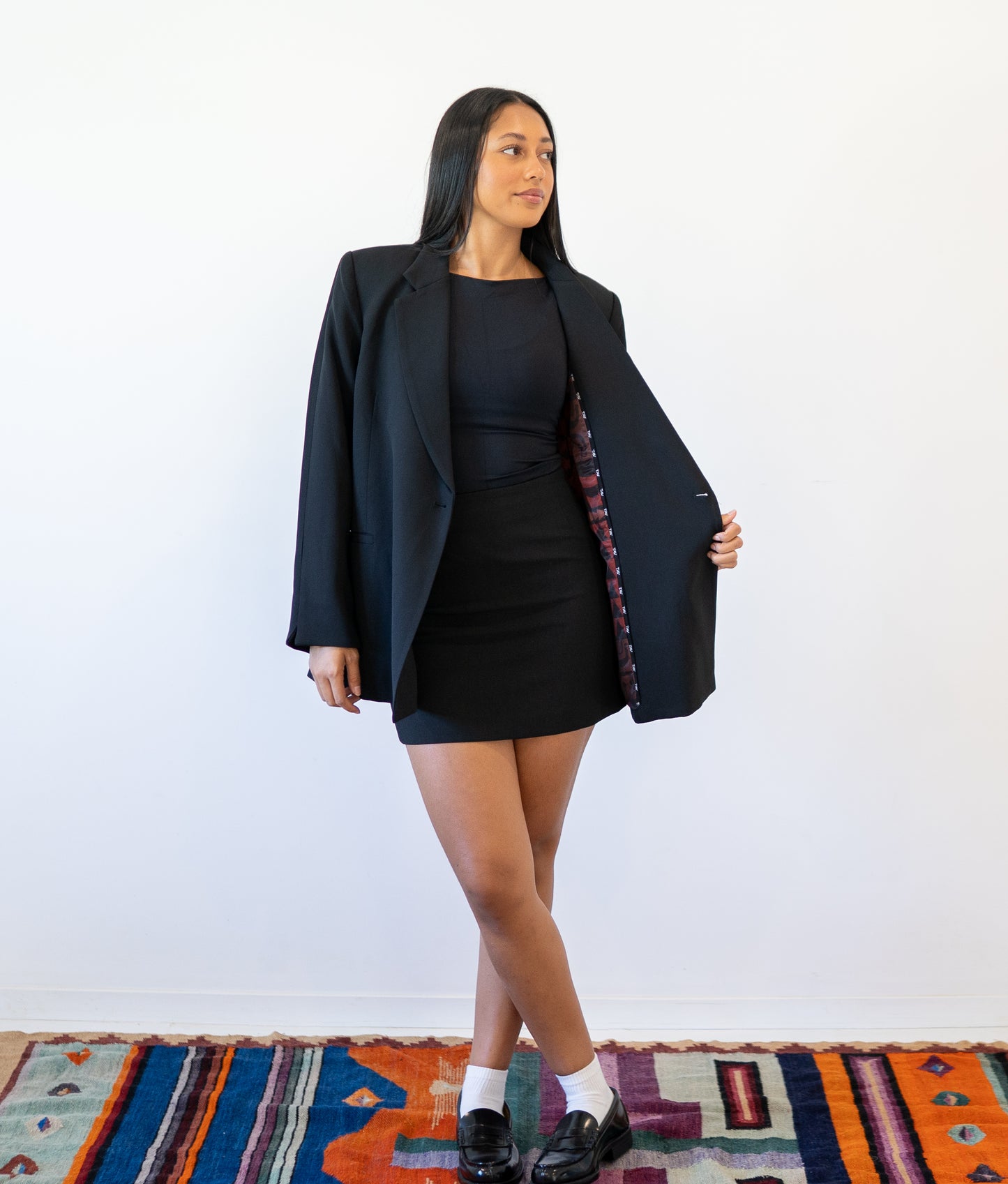 Iva Spring Blazer - Black
