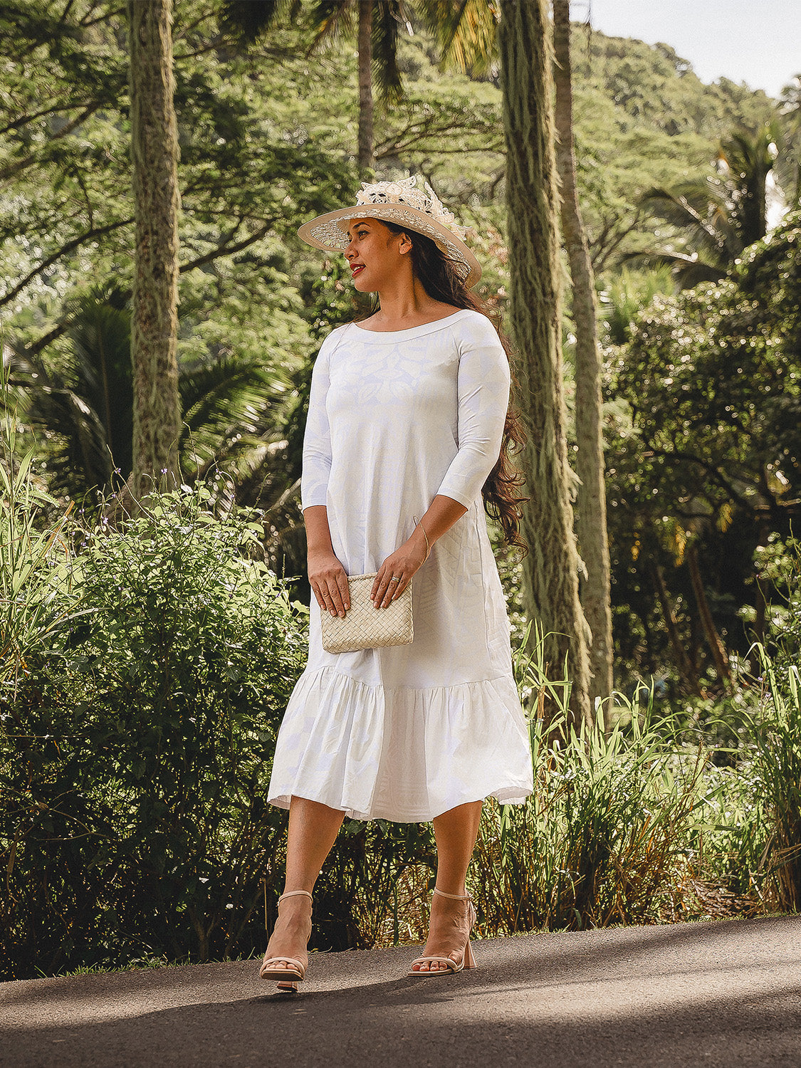 Hinanui Dress - Gardenia