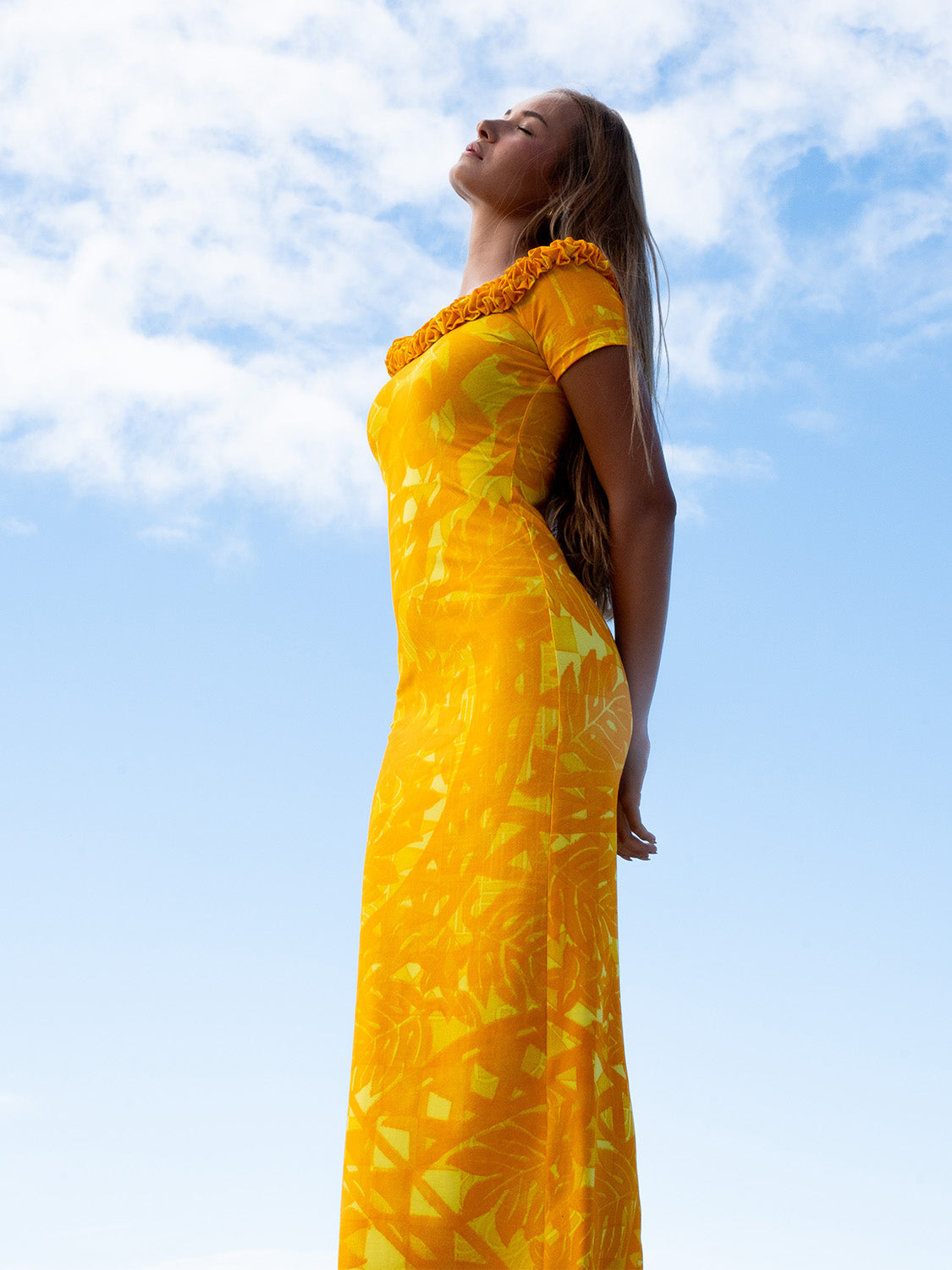 Huahine Dress - Amber
