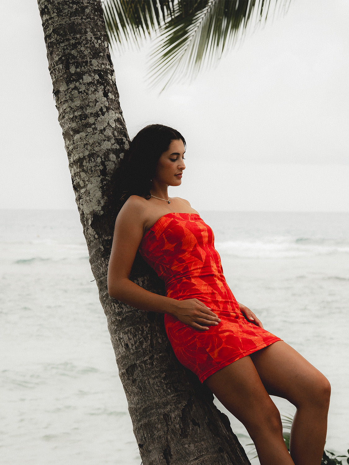 Mina Mini Dress - Scarlet