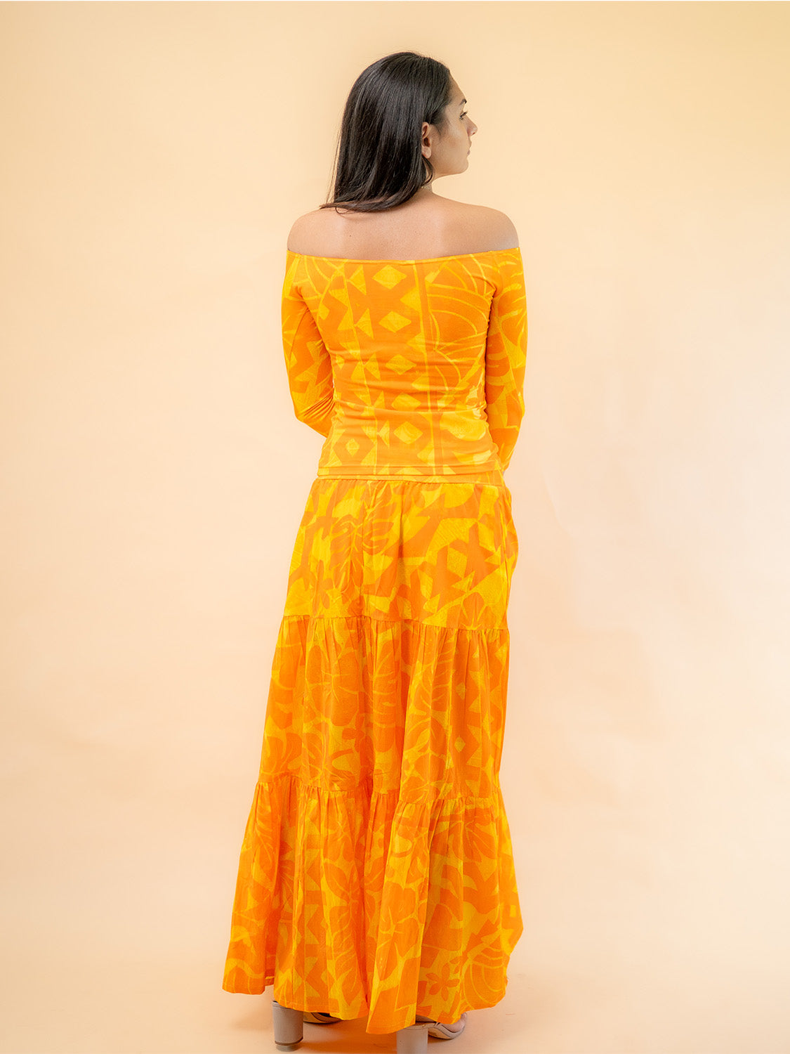 Keanavai Skirt - Saffron