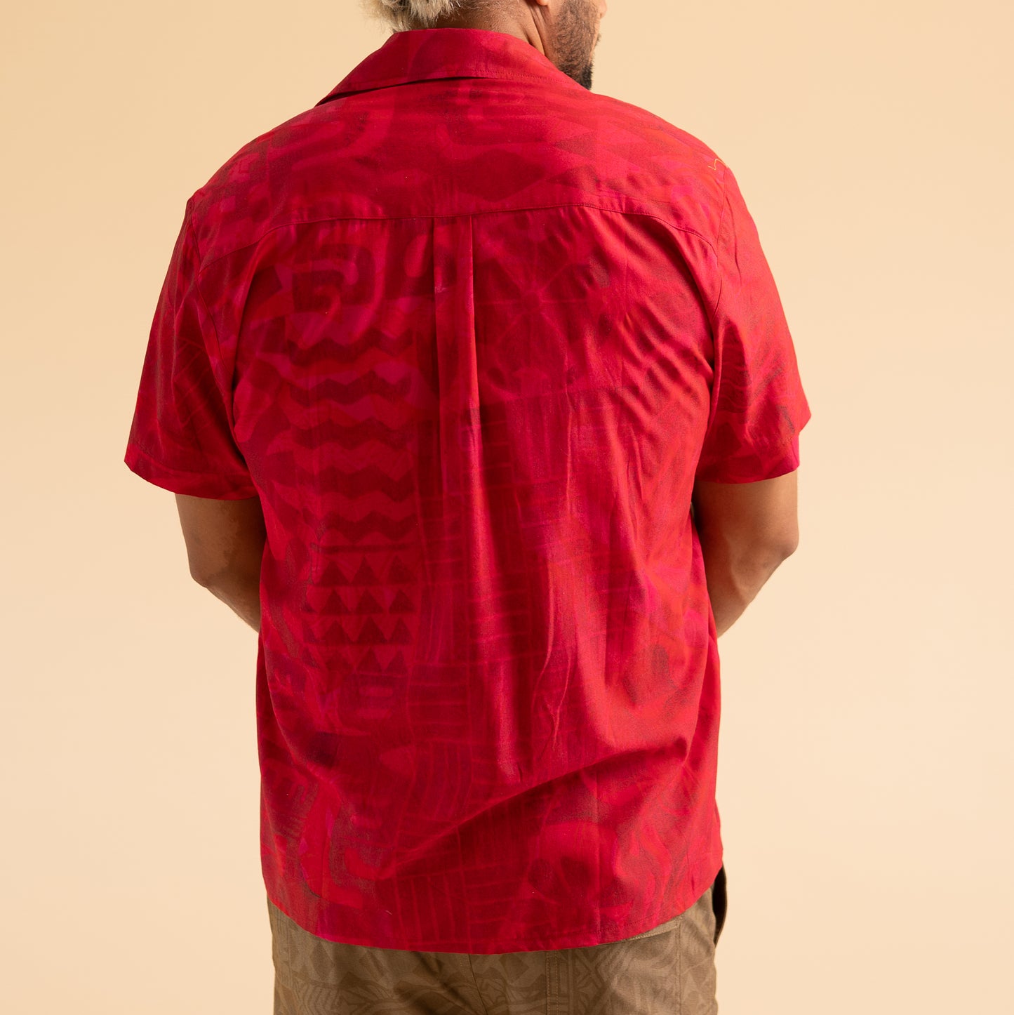 Taputu Shirt -  Dark Cerise