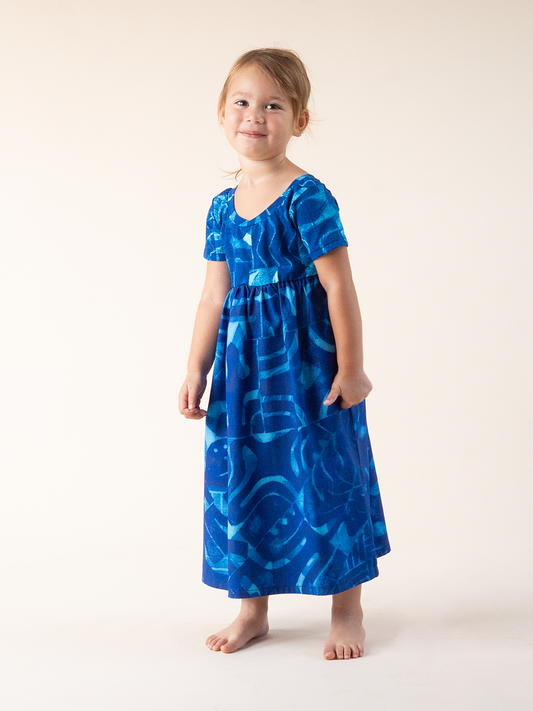 Tipani Dress - Cobalt