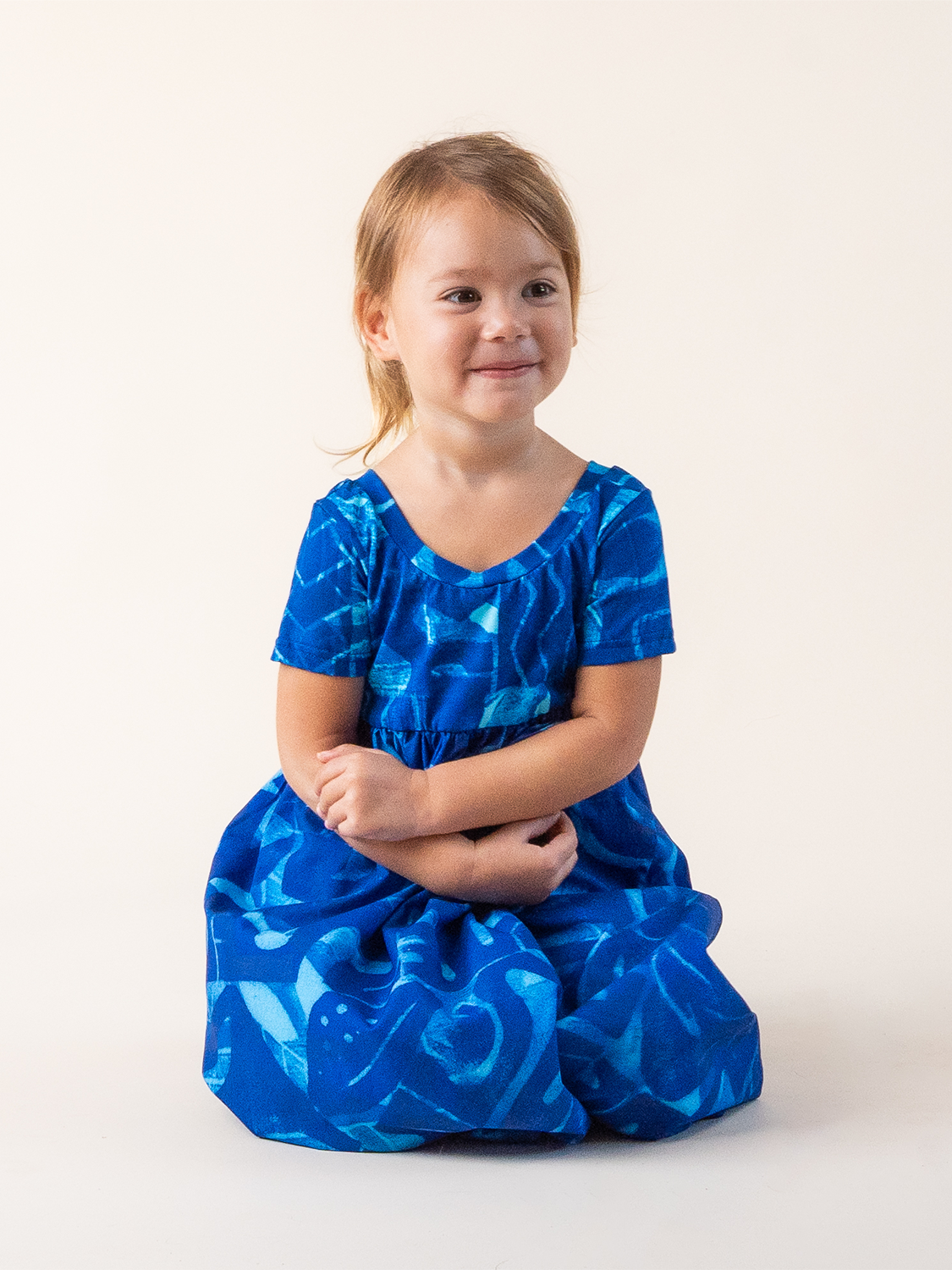 Tipani Dress - Cobalt