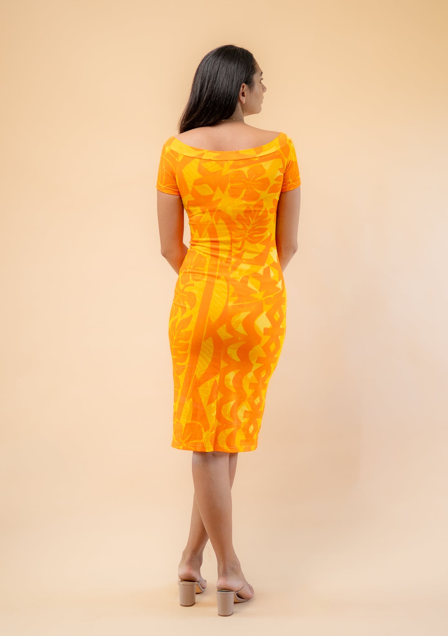 Aimata Dress - Saffron