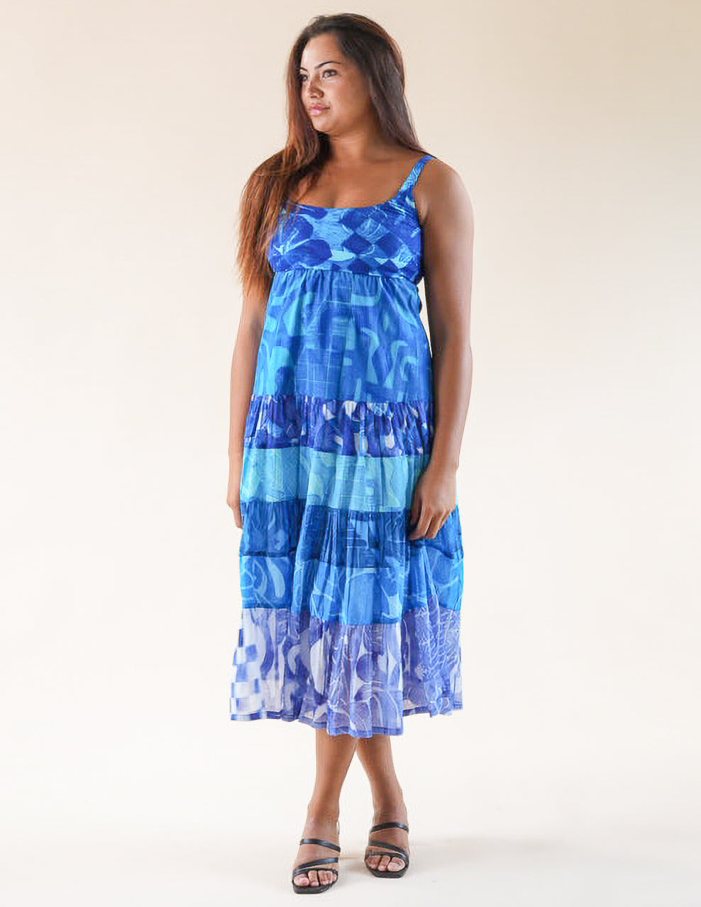 Maine Dress - Cobalt