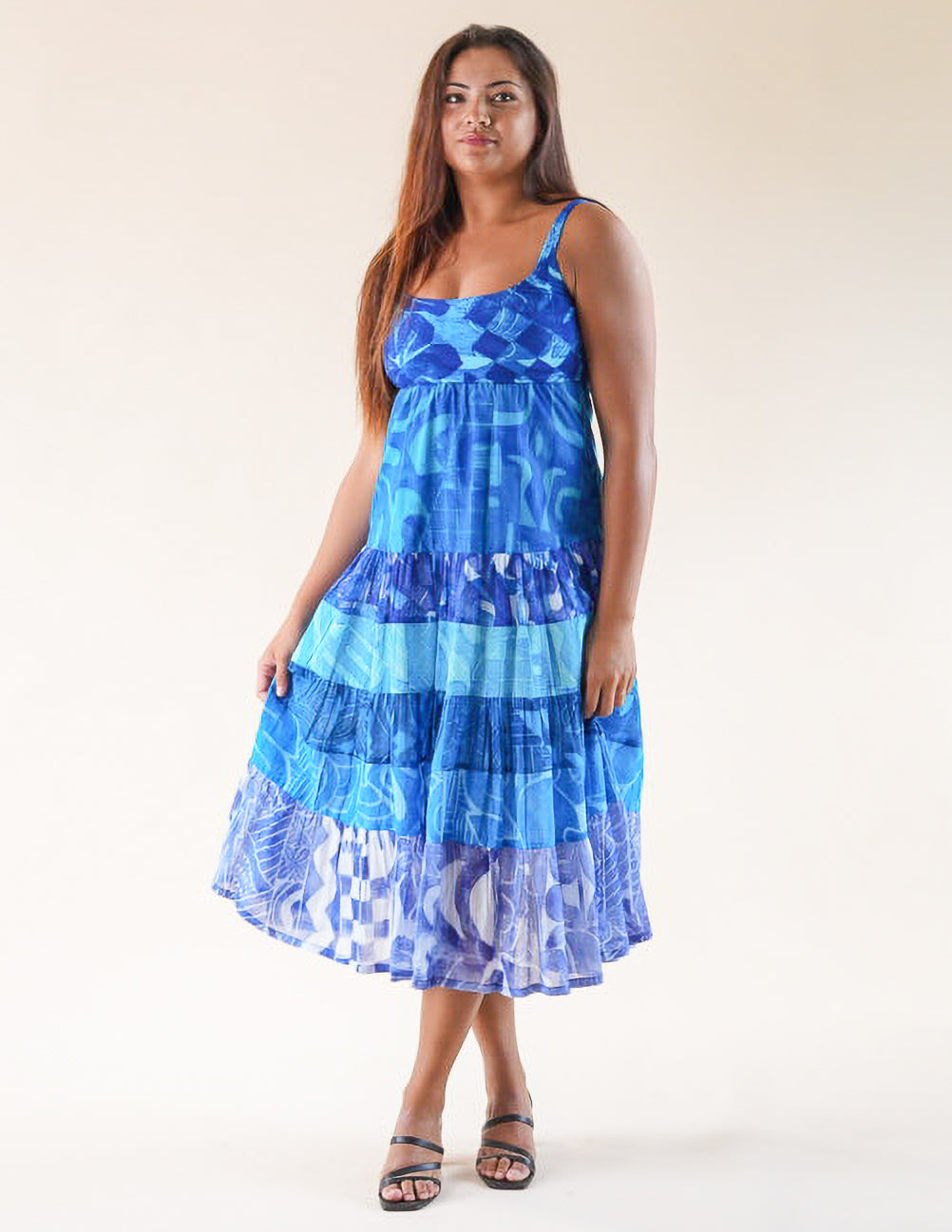 Maine Dress - Cobalt