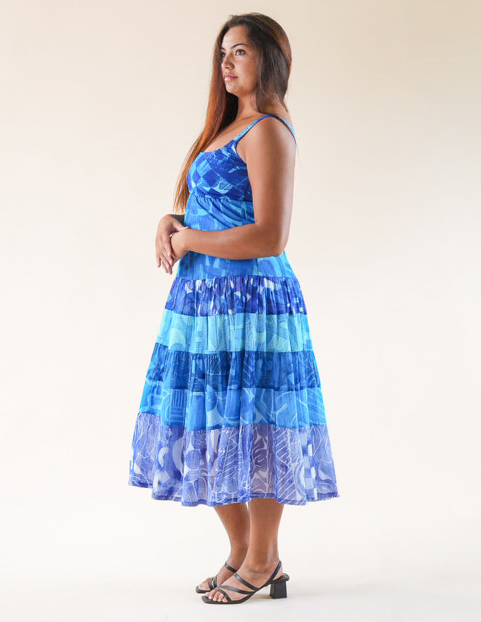 Maine Dress - Cobalt