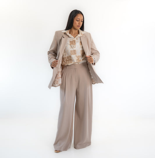 Iva Spring Blazer - Beige