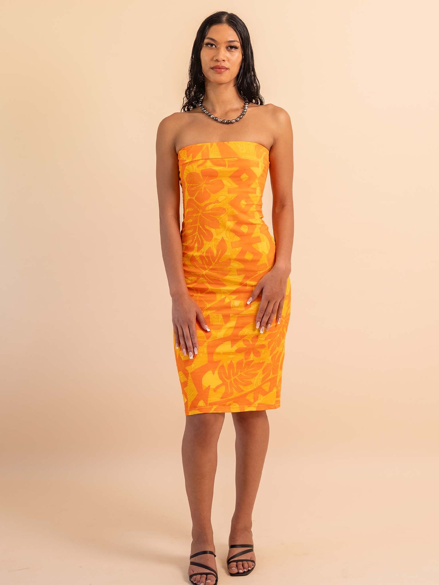 Mina Dress - Saffron