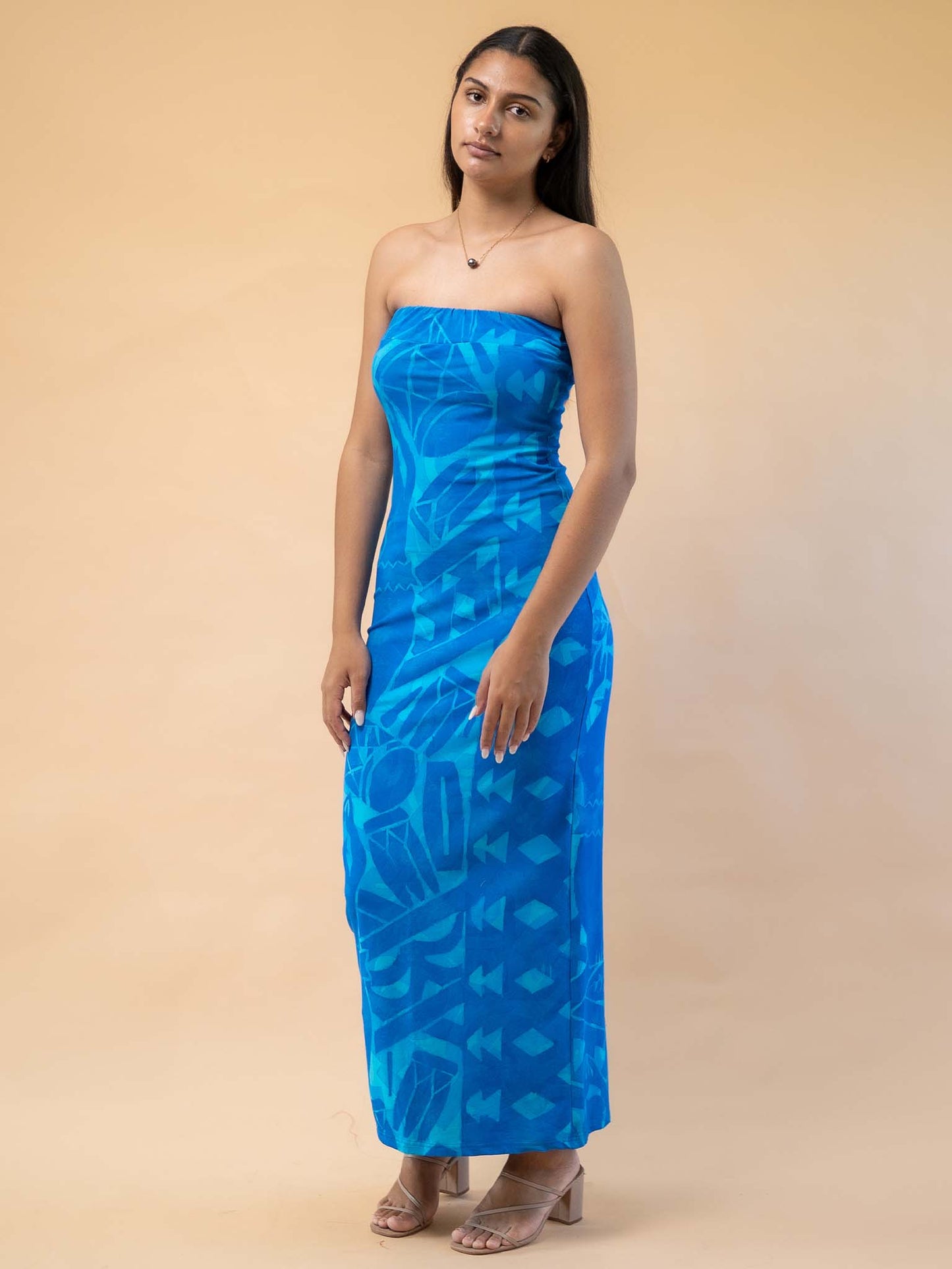 Mina Dress Long - Waimea