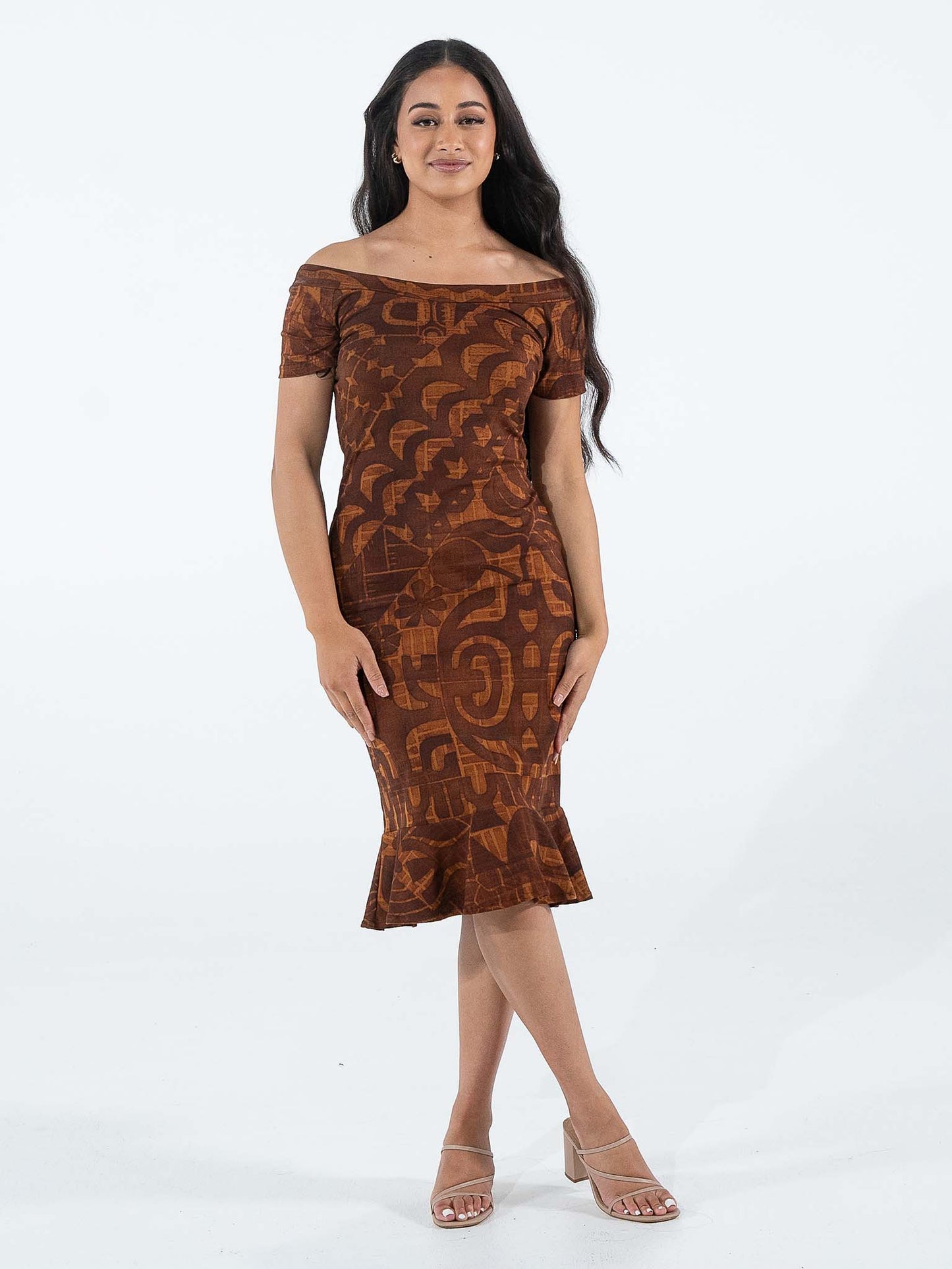 Ana Dress - Bark