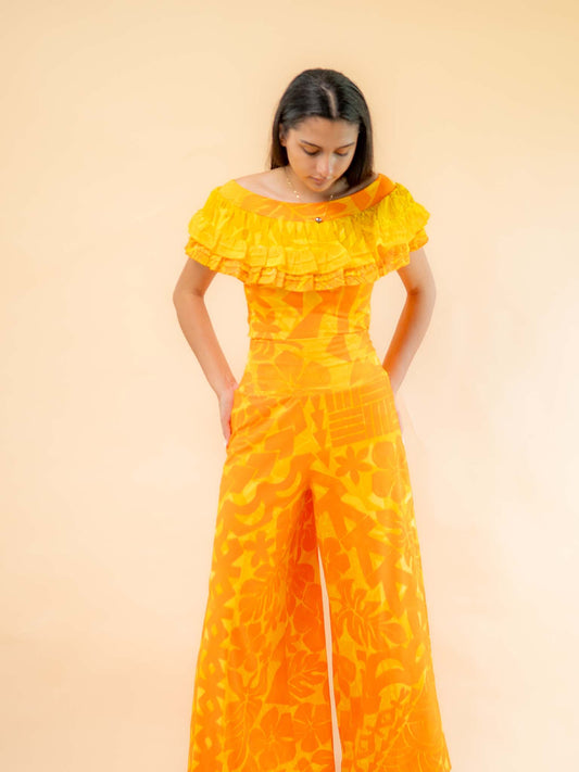 Mariata Top - Saffron