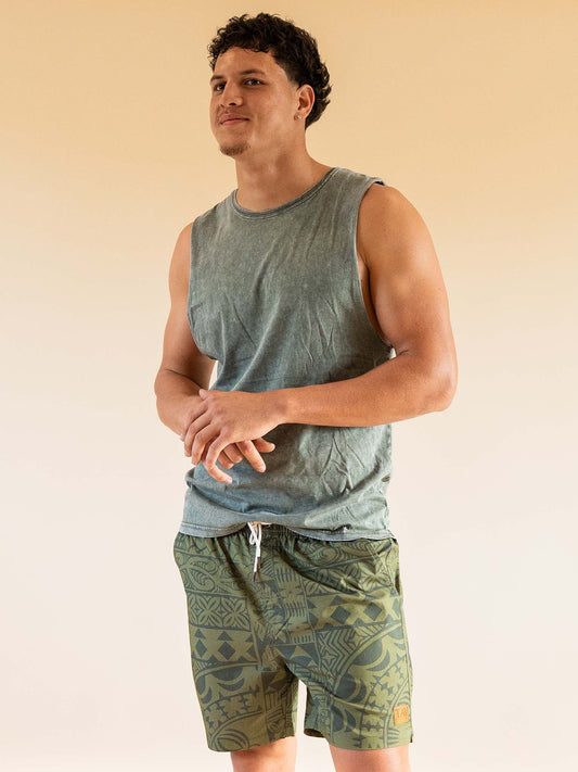 Avaiki Shorts - Moss