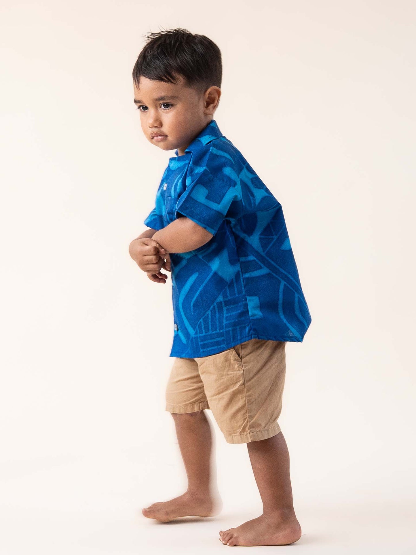 Tumu Shirt - Cobalt