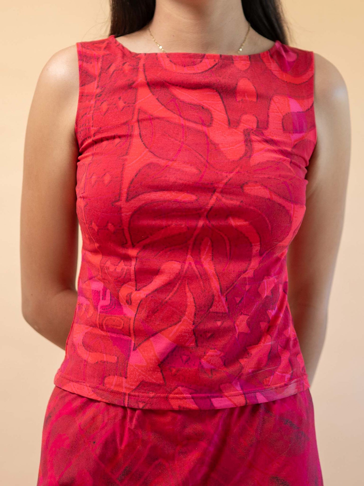 Poeana Top -  Dark Cerise