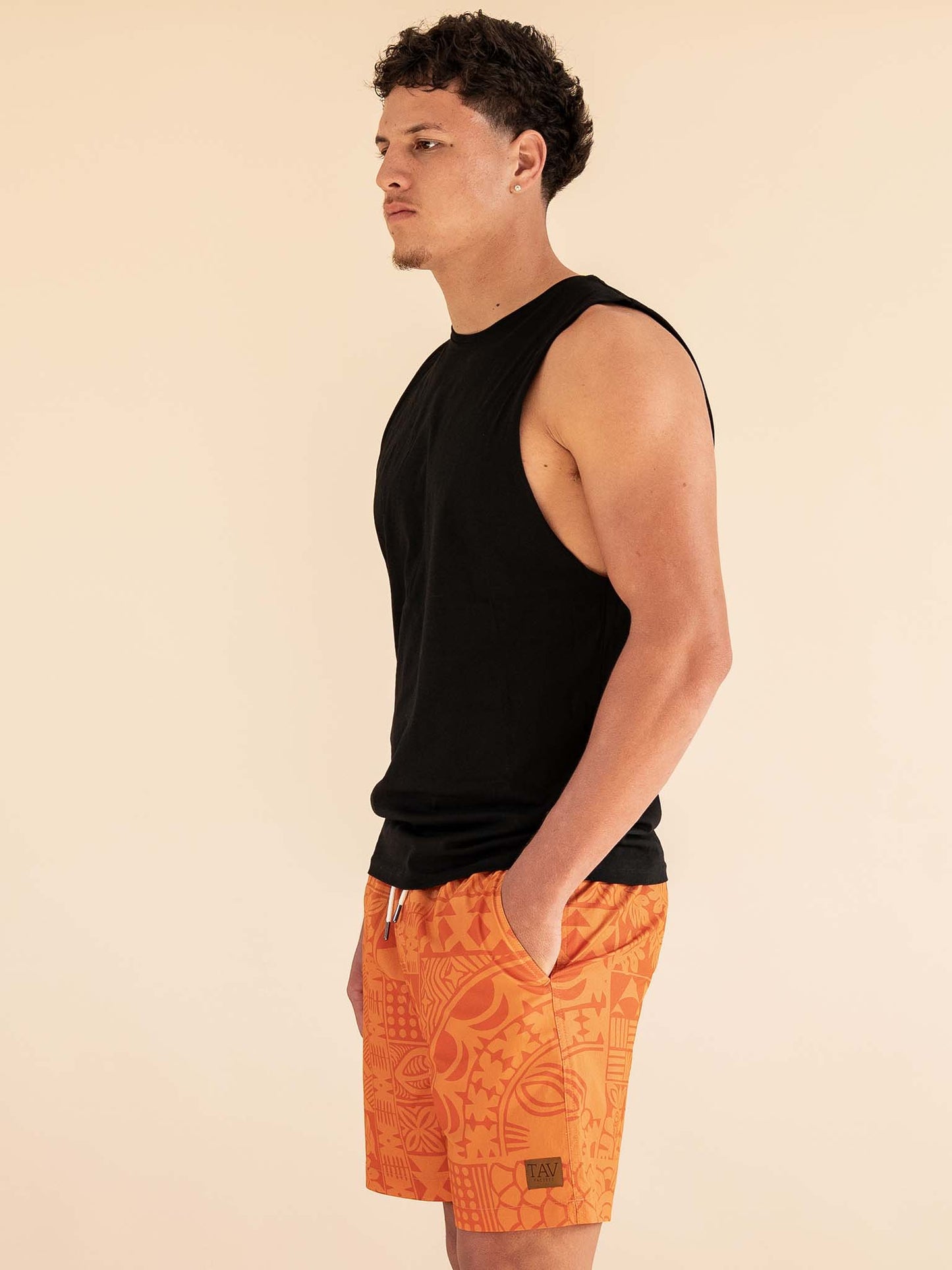 Avaiki Shorts - Rust
