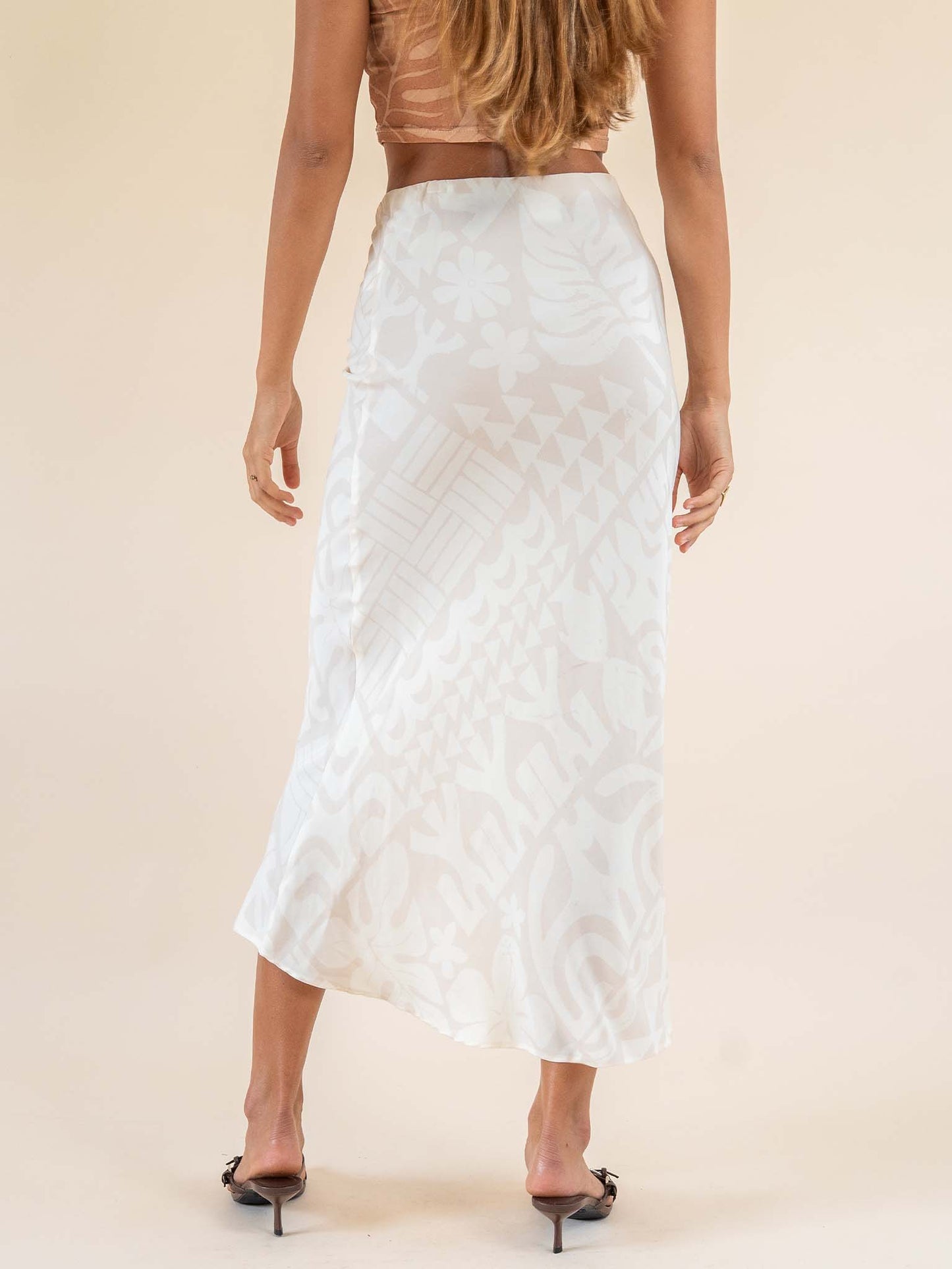 Sina Slip Skirt - Cream